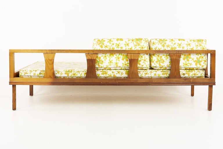 Mid Century Walnut Trundle Day Bed at 1stDibs walnut trundle bed