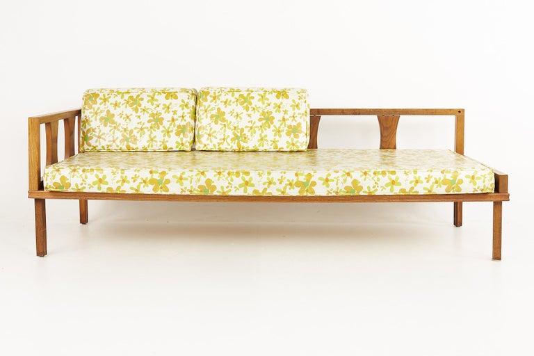 Mid Century Walnut Trundle Day Bed at 1stDibs walnut trundle bed