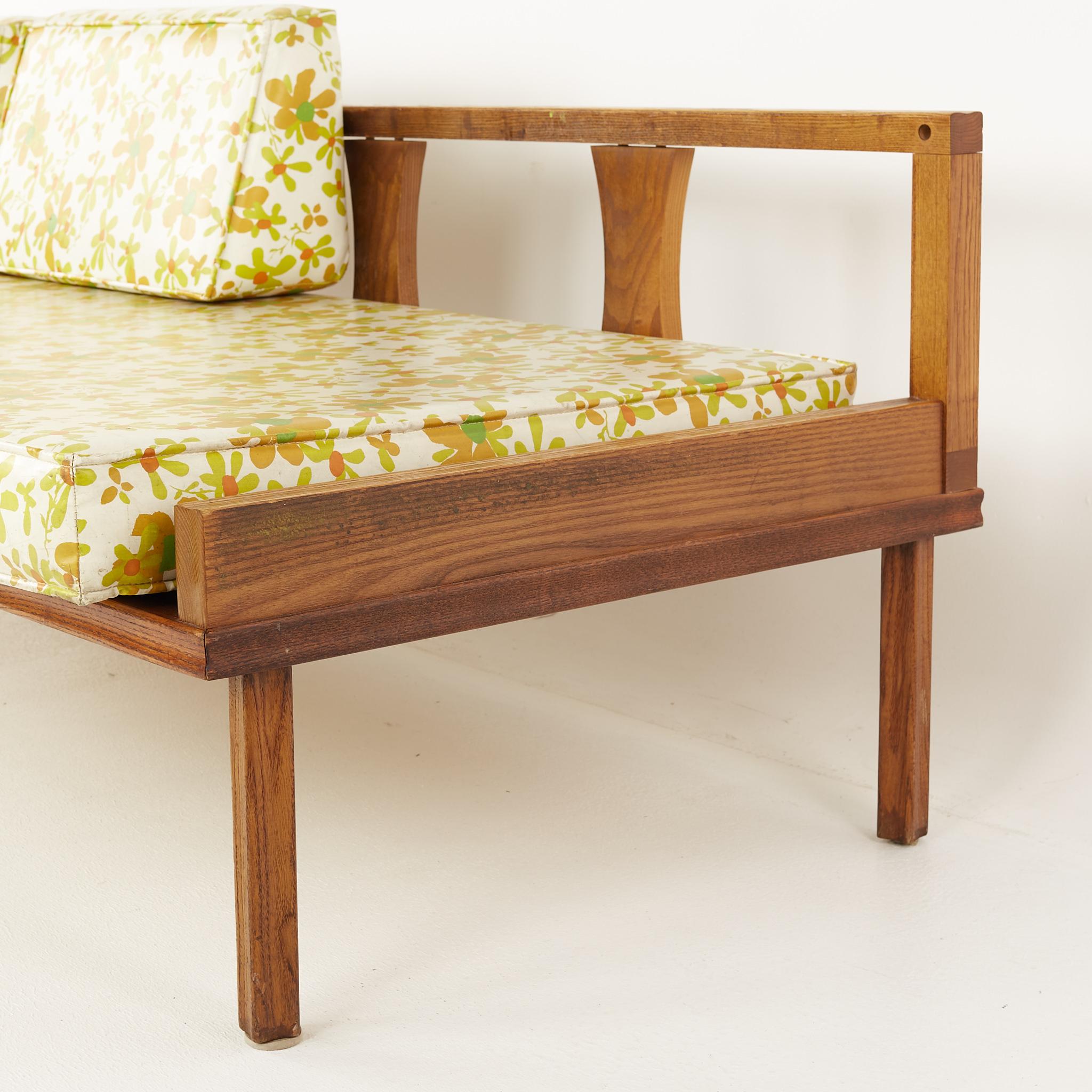 Mid-Century Modern Mid Century Walnut Trundle Day Bed