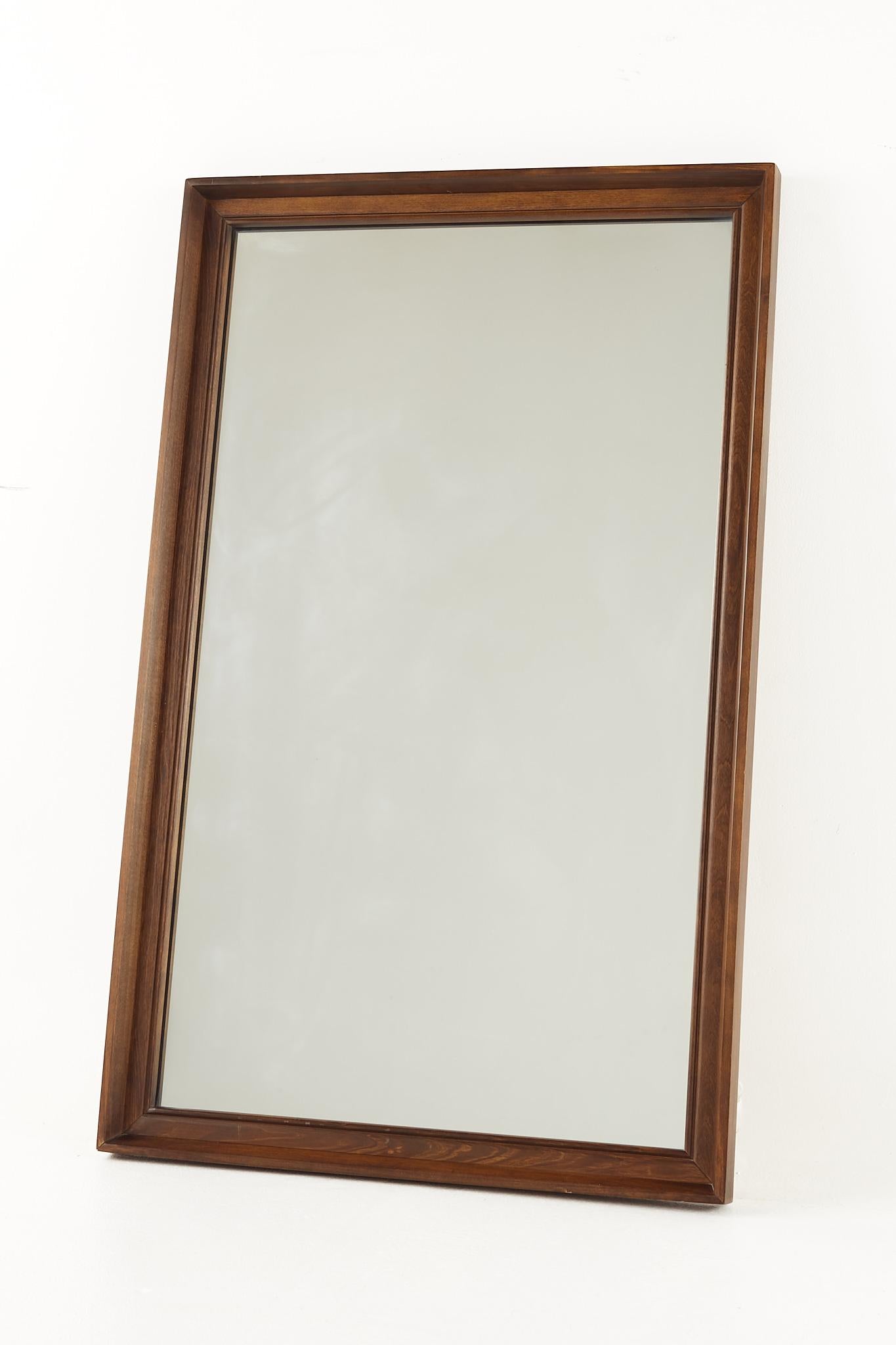 Mid-Century Modern Mid Century Walnut Wall Mirror