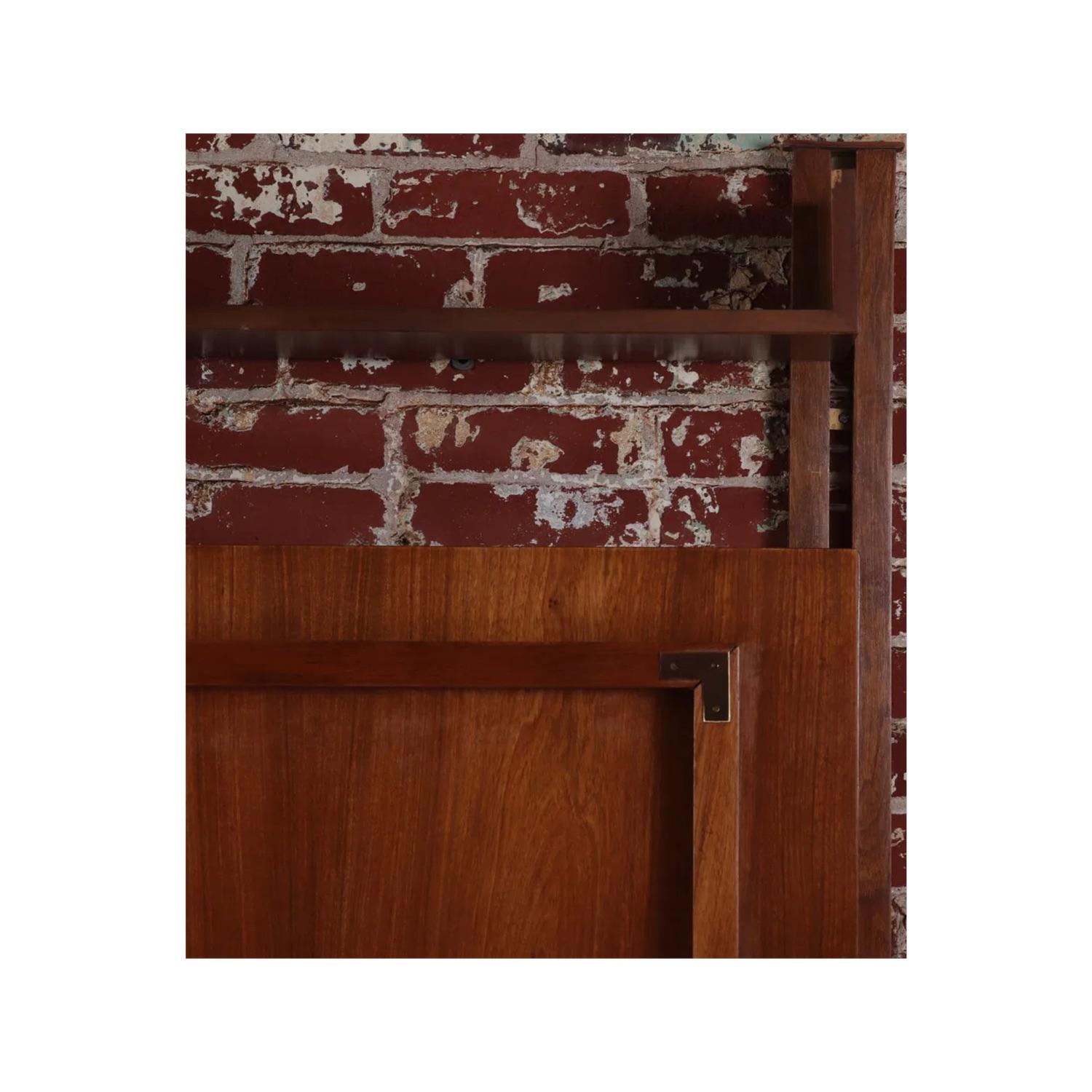 Mid-Century Modern Mid-century Walnut Wall Unit in the style of Poul Cadovius, c. 1960 For Sale
