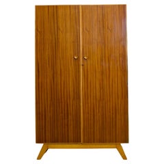 Mid Century Walnut Wardrobe, 1960s