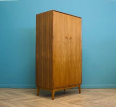 Mid Century Walnut Wardrobe from Alfred Cox, 1960s