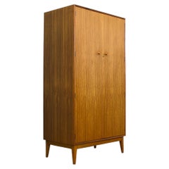 Mid Century Walnut Wardrobe from Alfred Cox, 1960s