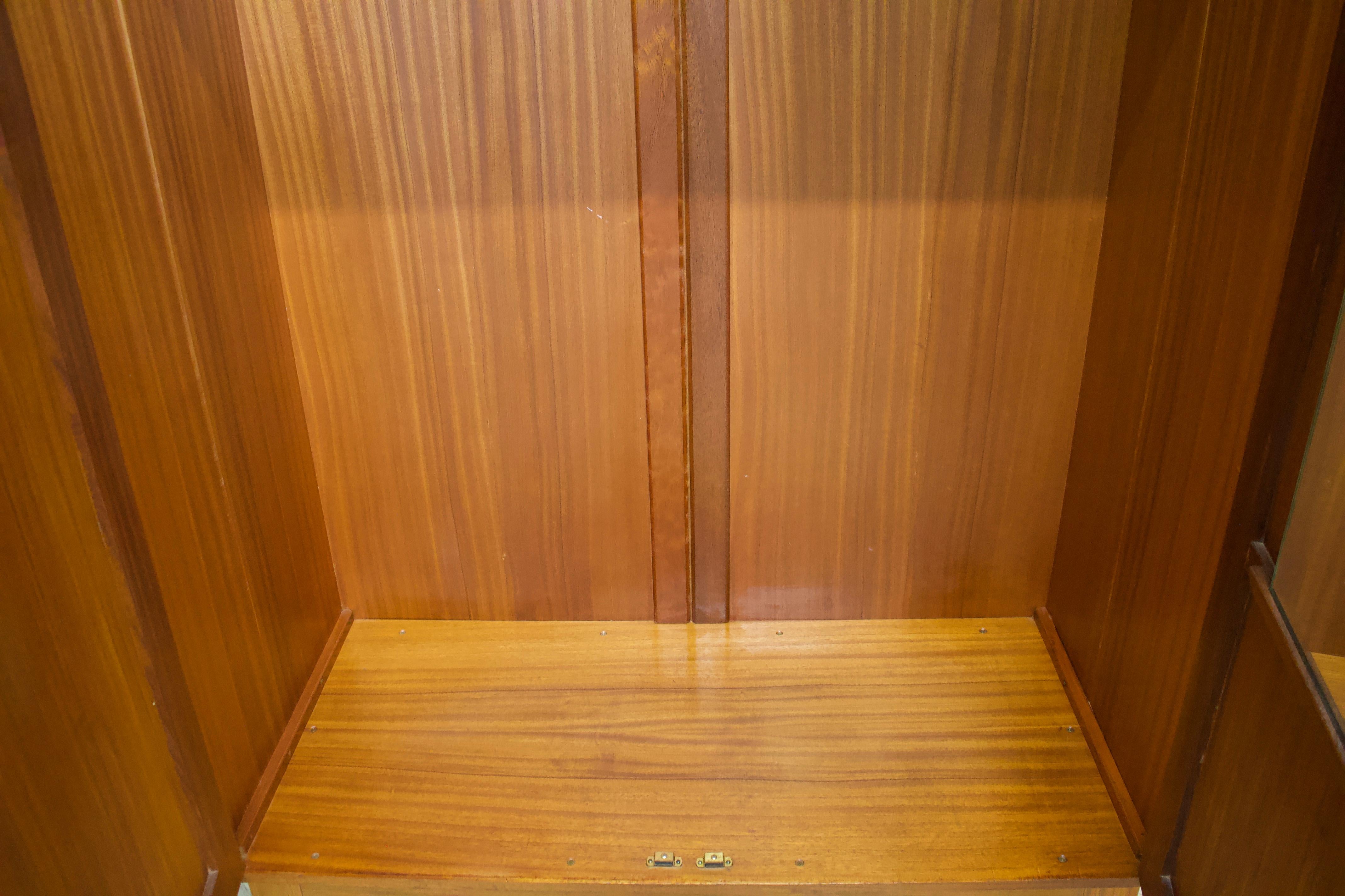 20th Century Mid Century Walnut Wardrobe from Younger, 1960s