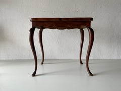 Mid-century Walnut Wood Side Coffee Table, 1950s, Germany