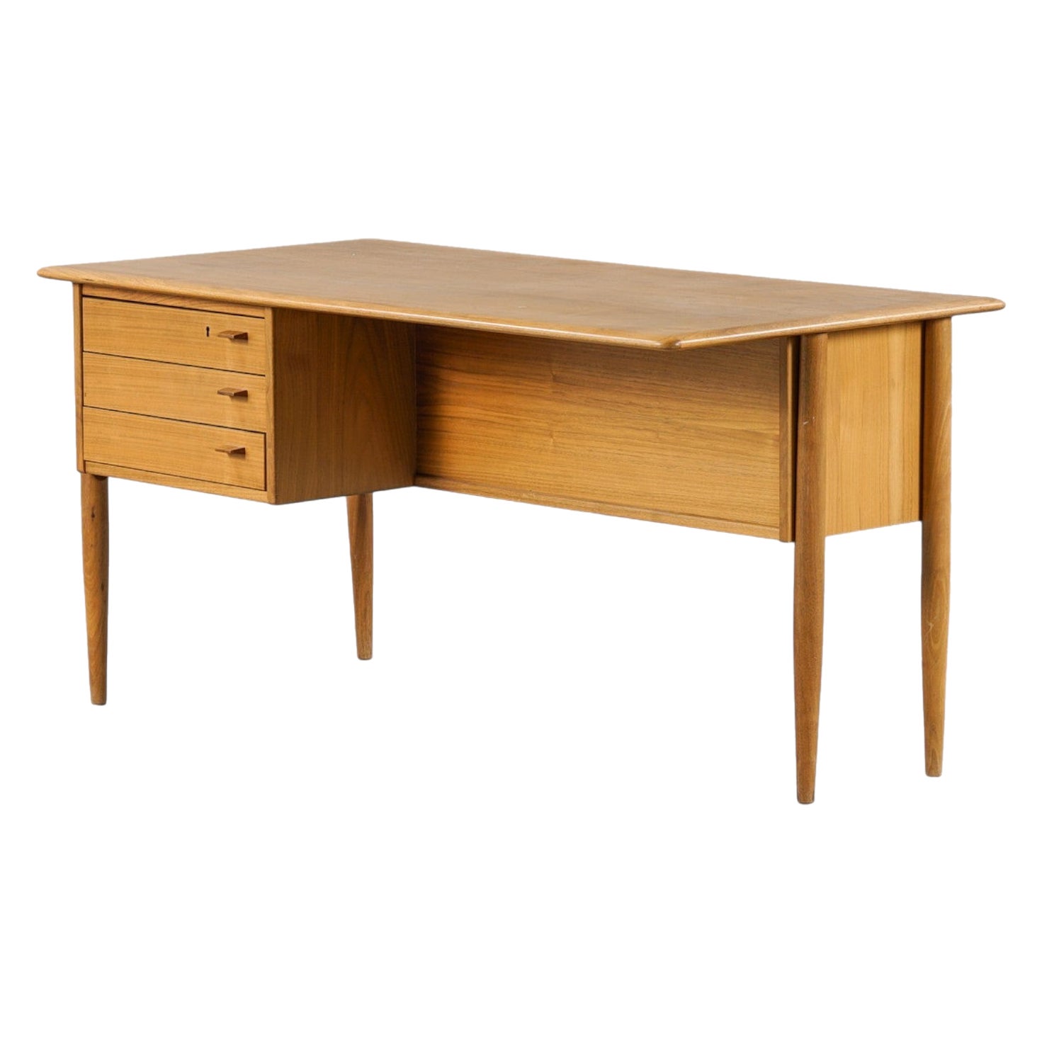 Scrivania in legno di noce del Mid Century di Göran Strand