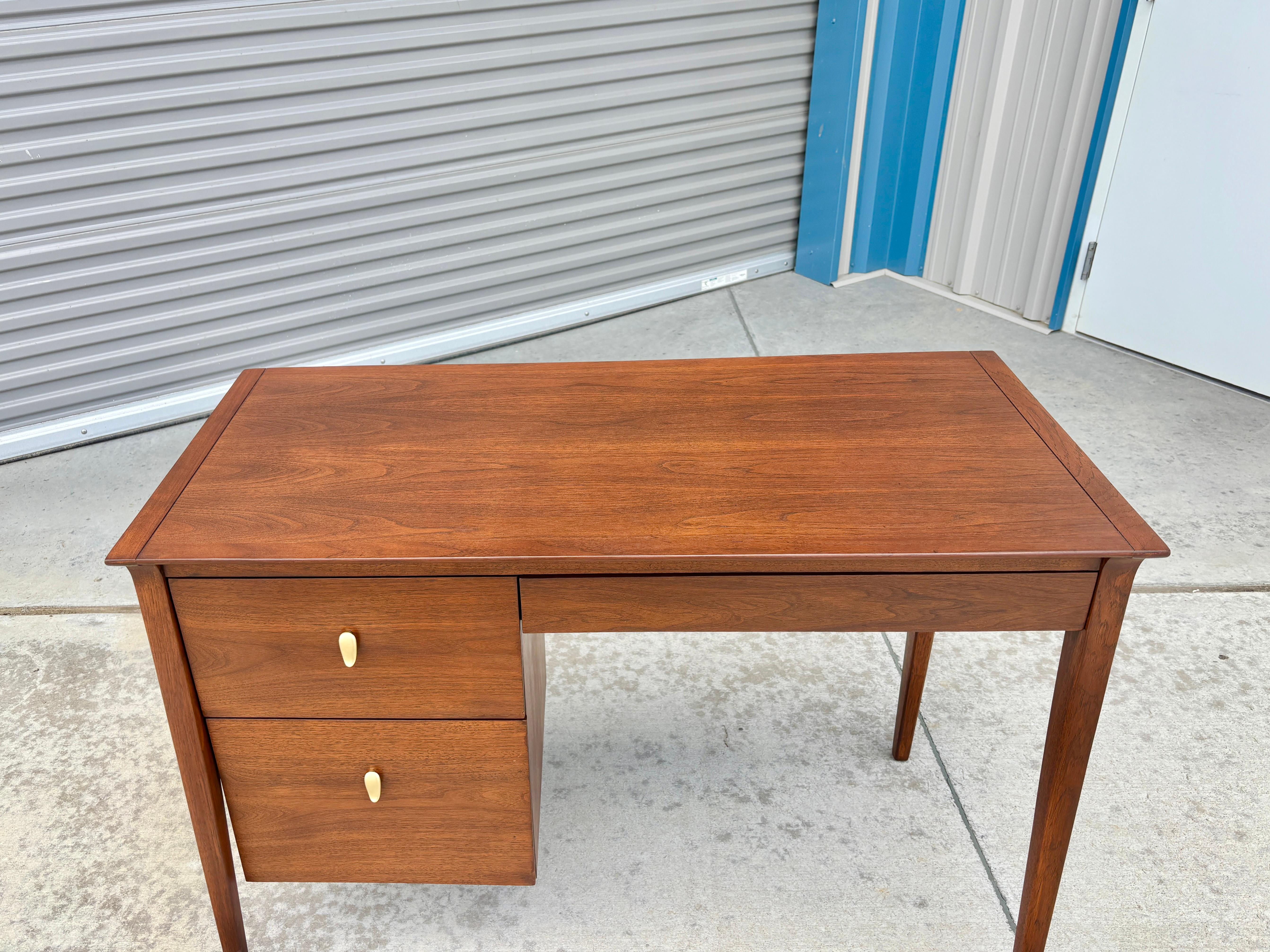 Mid-Century Modern Mid Century Walnut Writing Desk by John Van Koert for Drexel, 1960s
