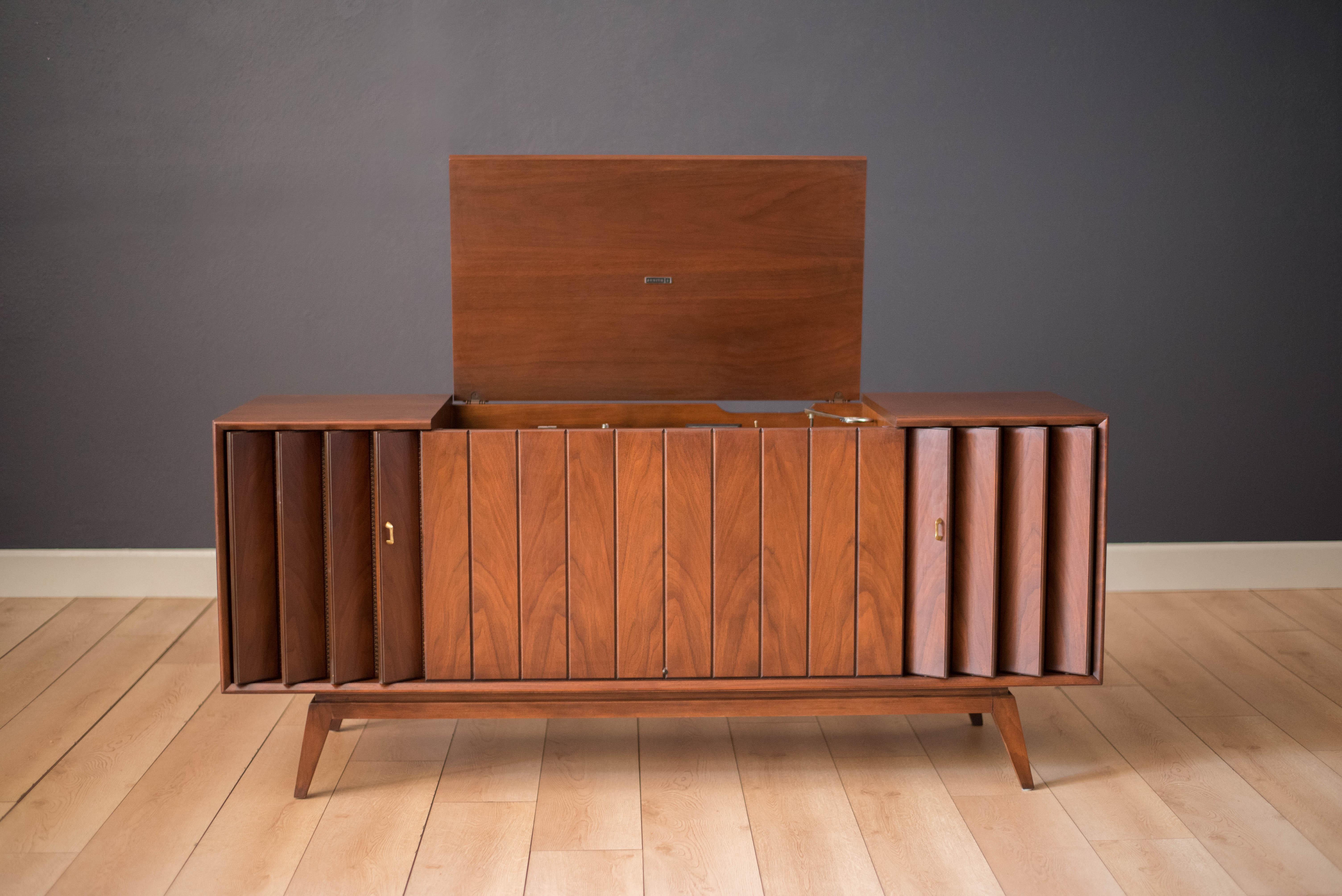 zenith record player cabinet