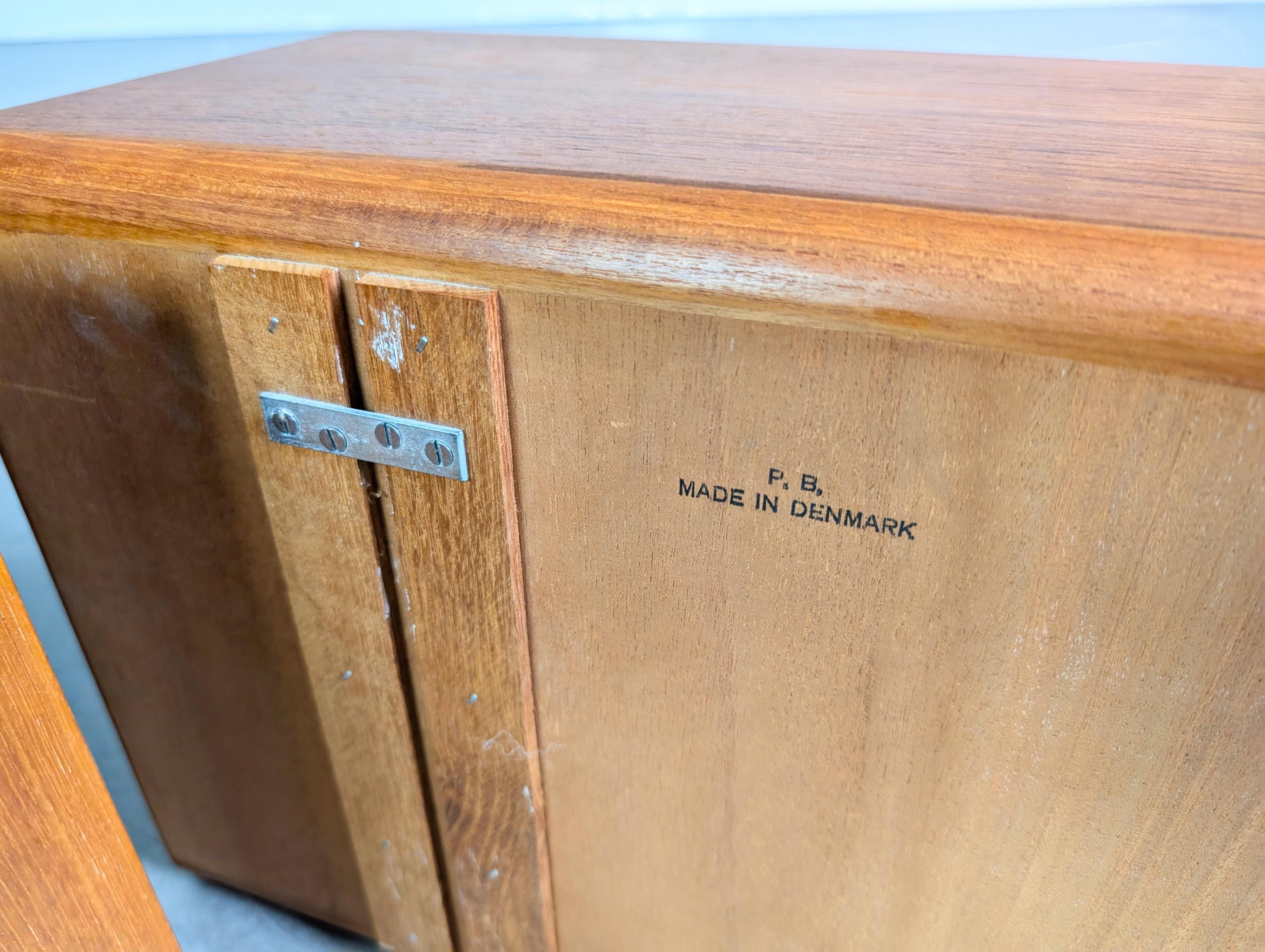 Mid Century Wandregal P.B. Lútherson P.B. Lútherson Teak For Sale 2
