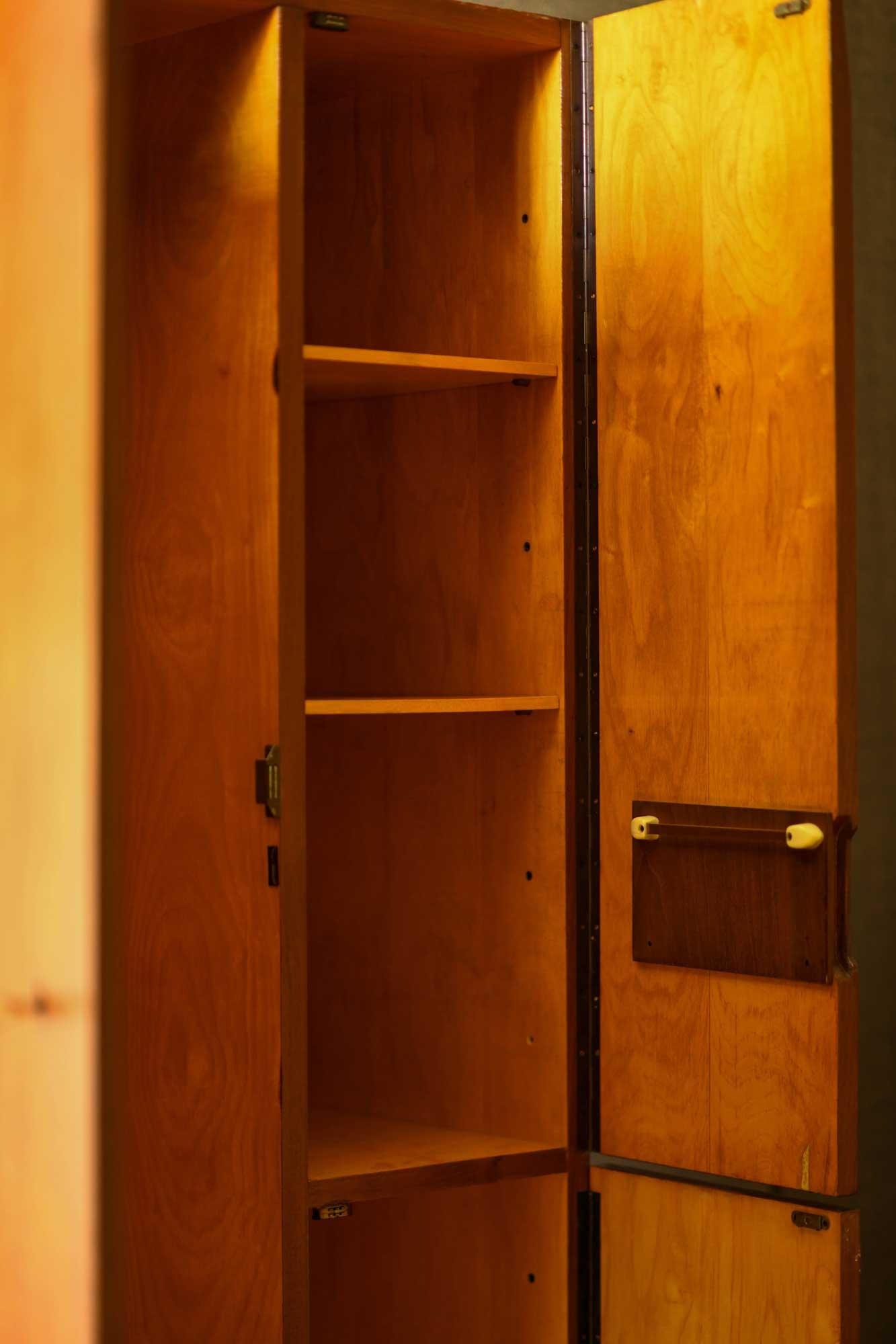 Italian Midcentury Wardrobe from the 1960s For Sale