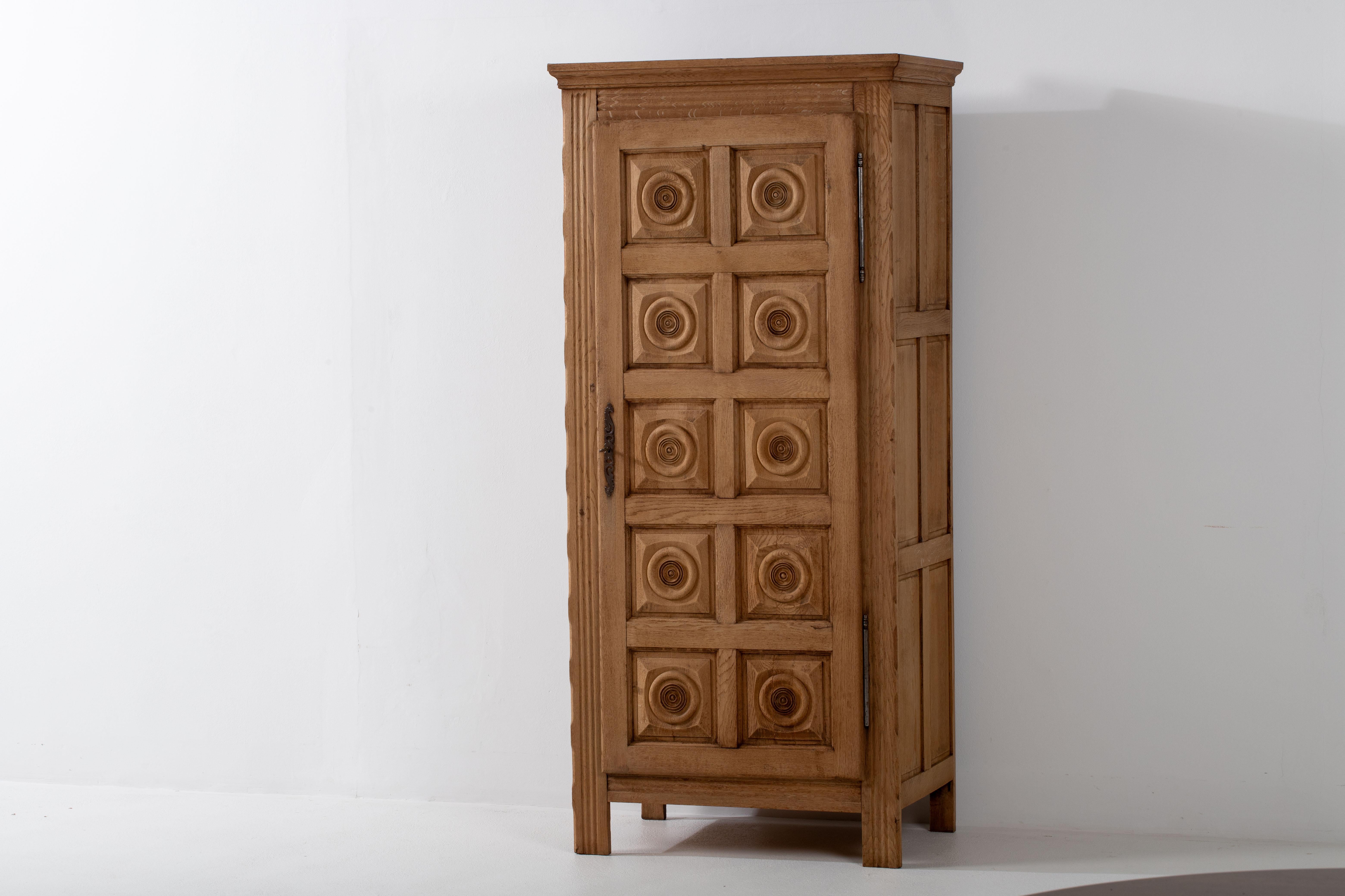 Mid-Century Wardrobe in Style of Charles Dudouyt For Sale 1