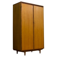 butilux furniture Mid-Century Wardrobe in Teak from Butilux, 1960s