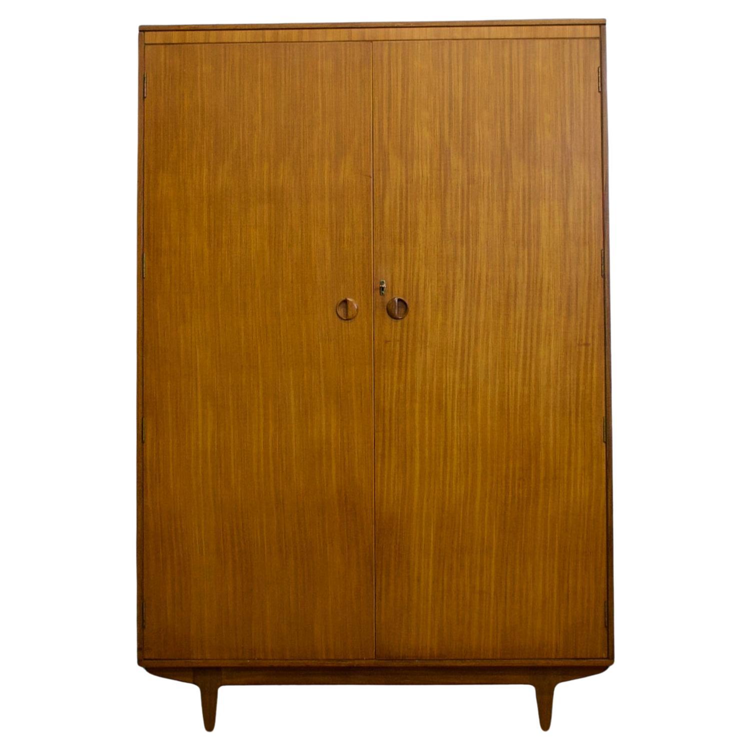 Mid-Century Wardrobe in Teak from Butilux, 1960s For Sale