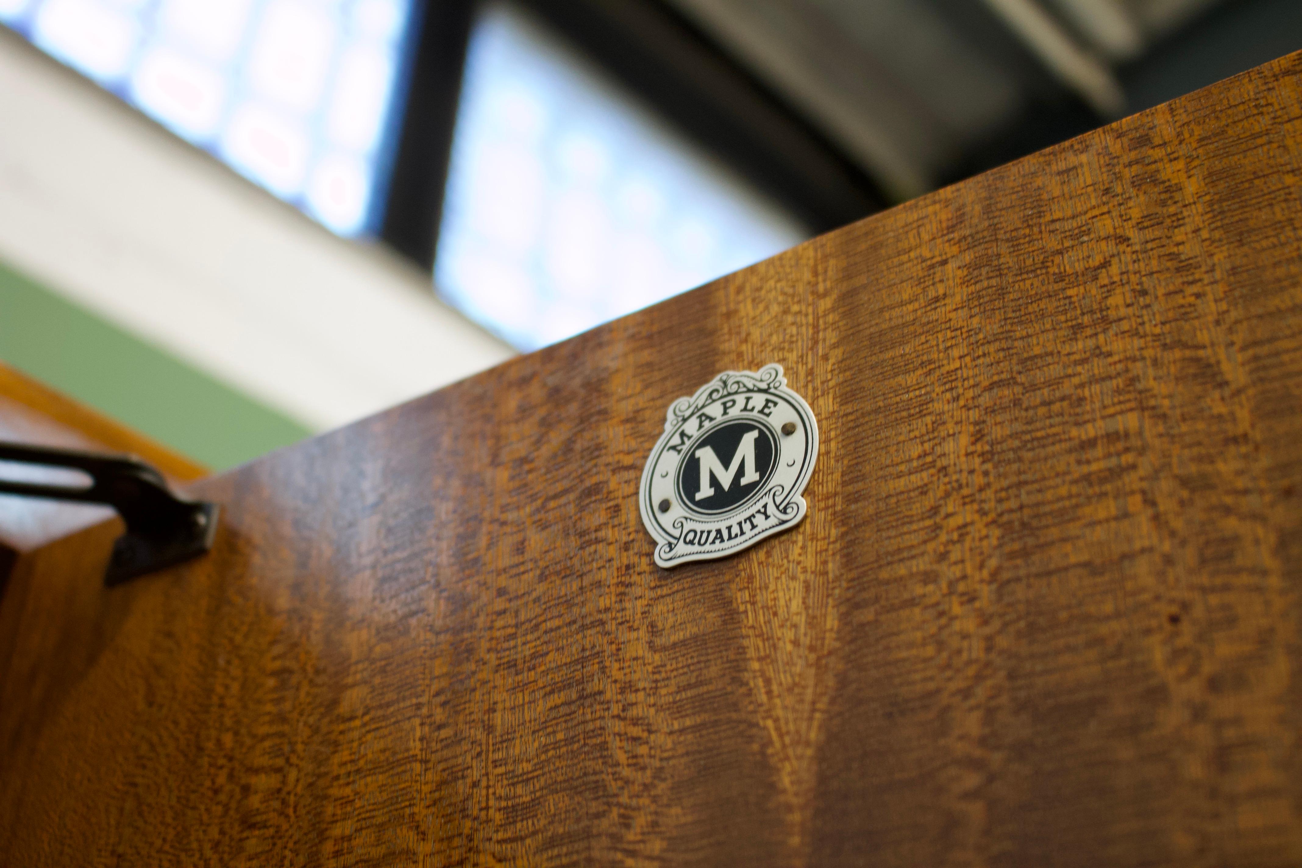 Mid-Century Wardrobe in Walnut by Maple & Co, 1950s 1