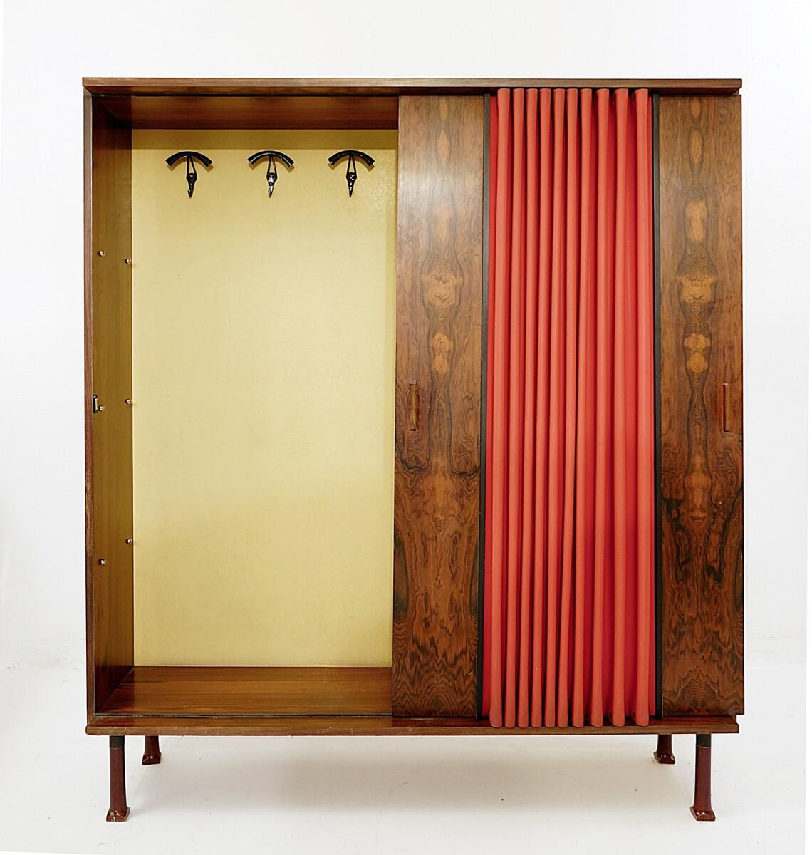 Mid-Century Wardrobe, PVC, Italy, 1960s In Good Condition In Brussels, BE