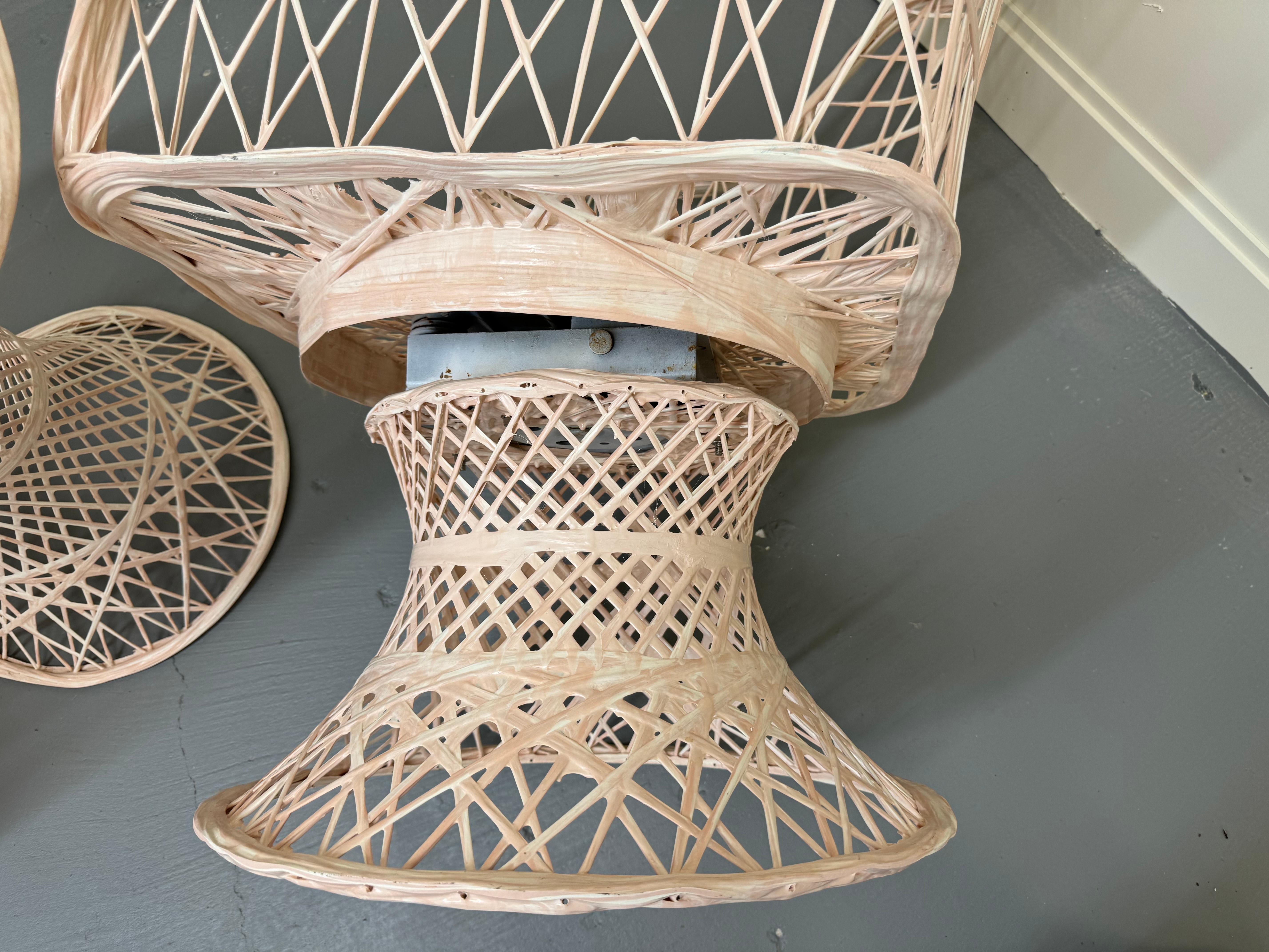 Américain Canapé 7 pièces en fibre de verre, style Warren Platner, milieu du siècle en vente
