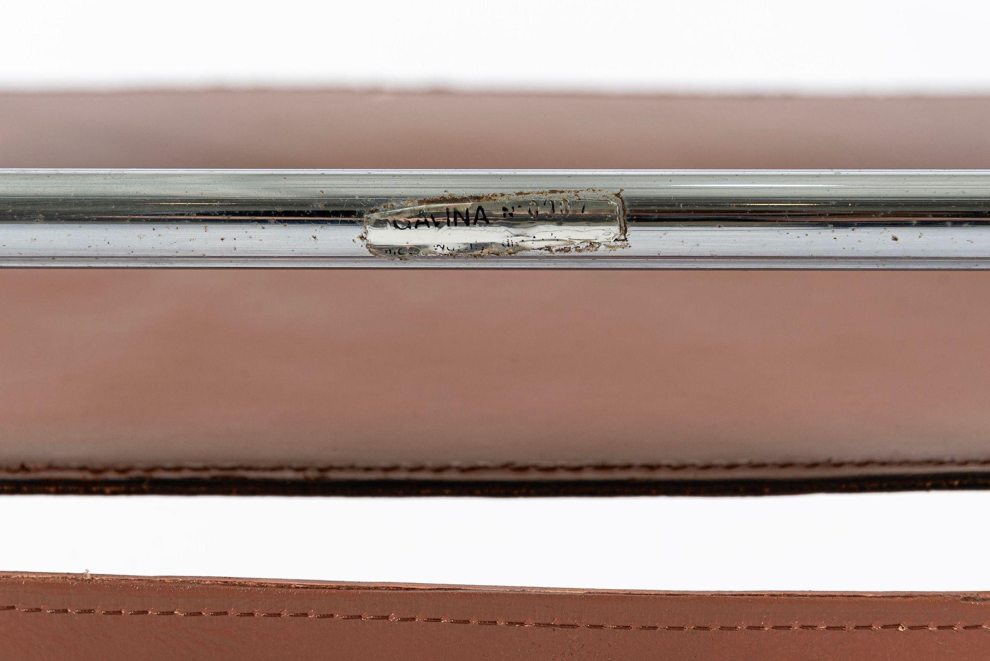 Silla de salón Wassily Marrón Mid Century de Marcel Breuer para Gavina en venta 8