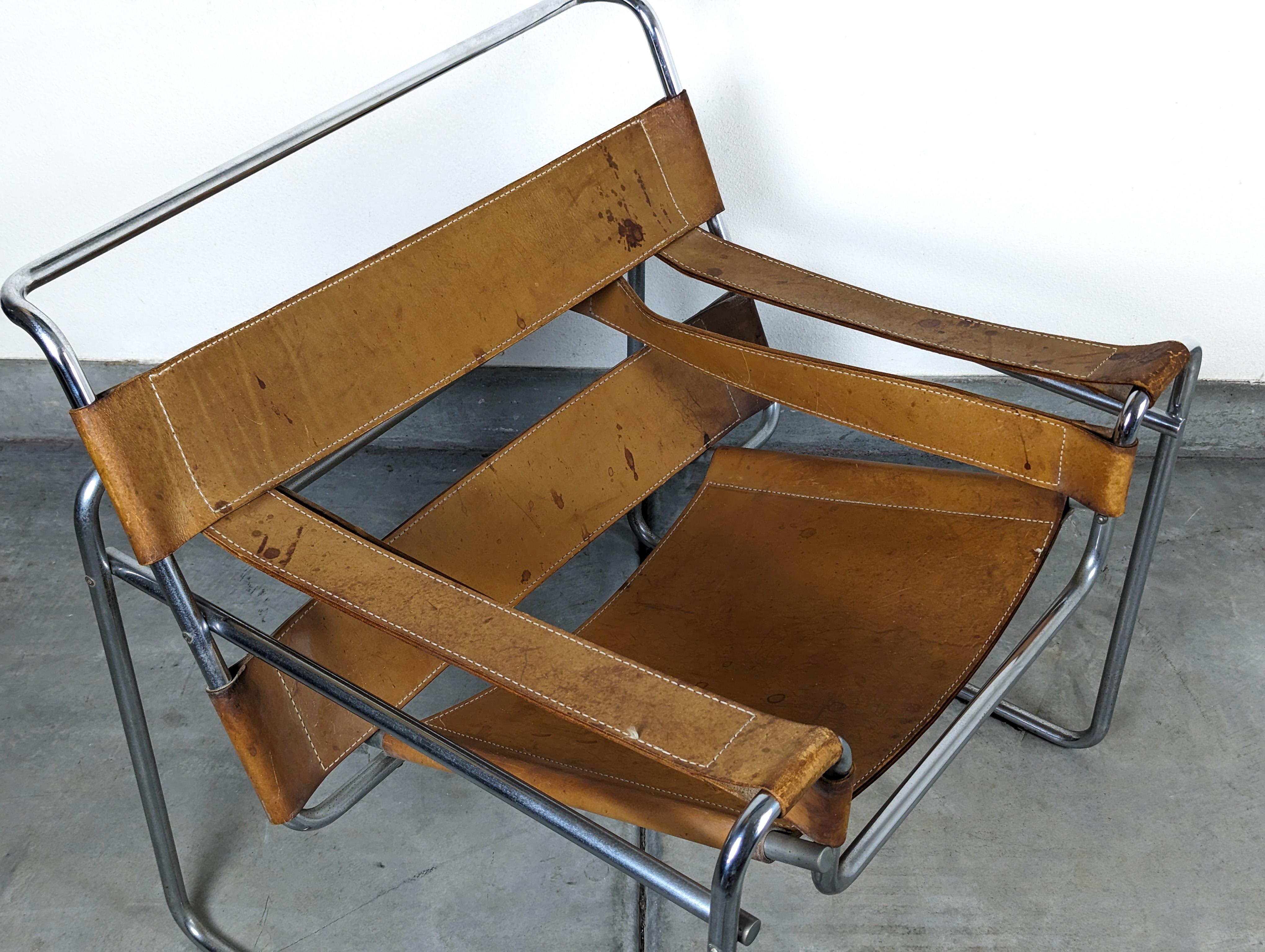 Wassily-Stuhl von Marcel Breuer aus der Mitte des Jahrhunderts  im Angebot 4