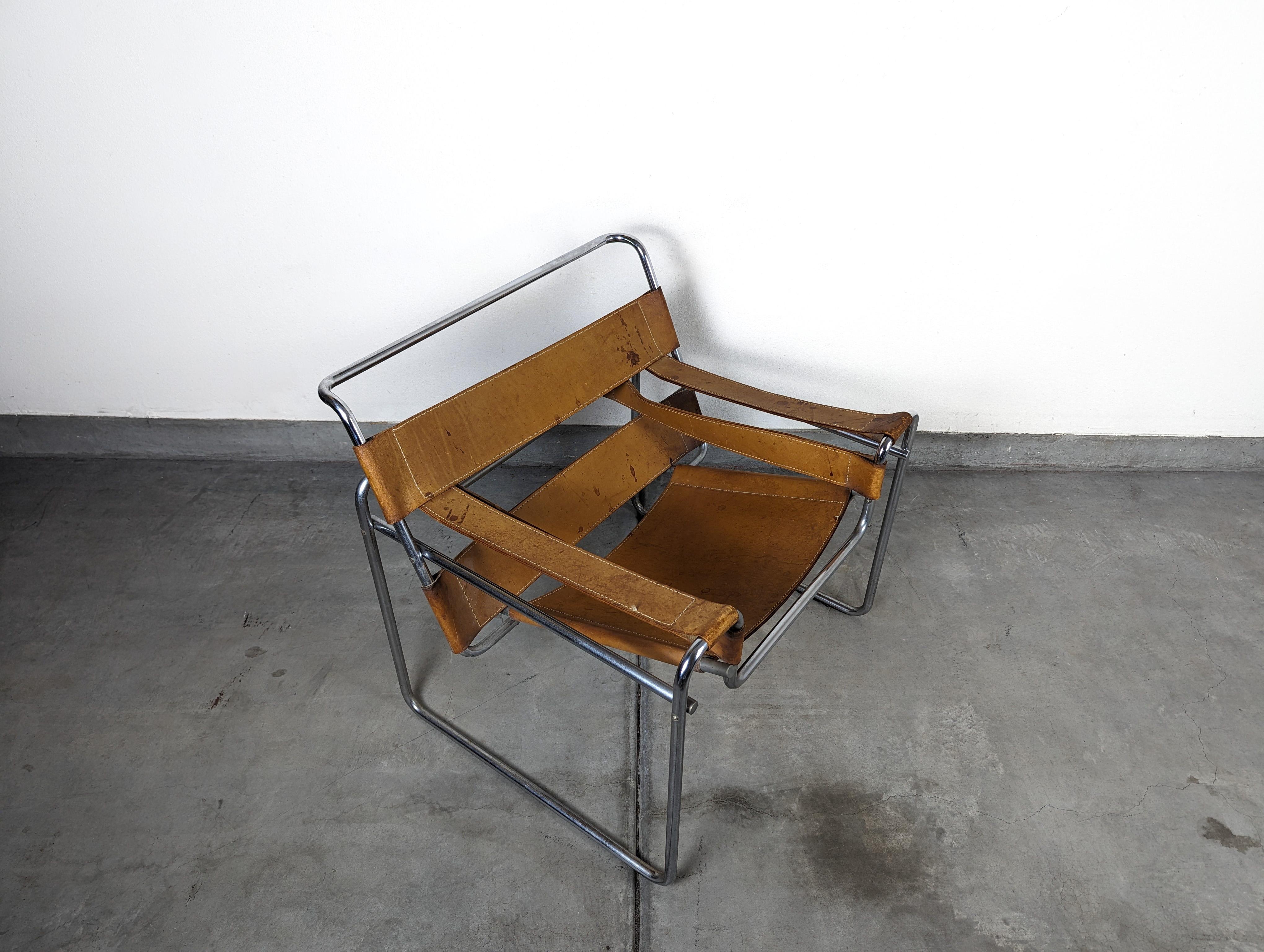 Wassily-Stuhl von Marcel Breuer aus der Mitte des Jahrhunderts  im Angebot 1