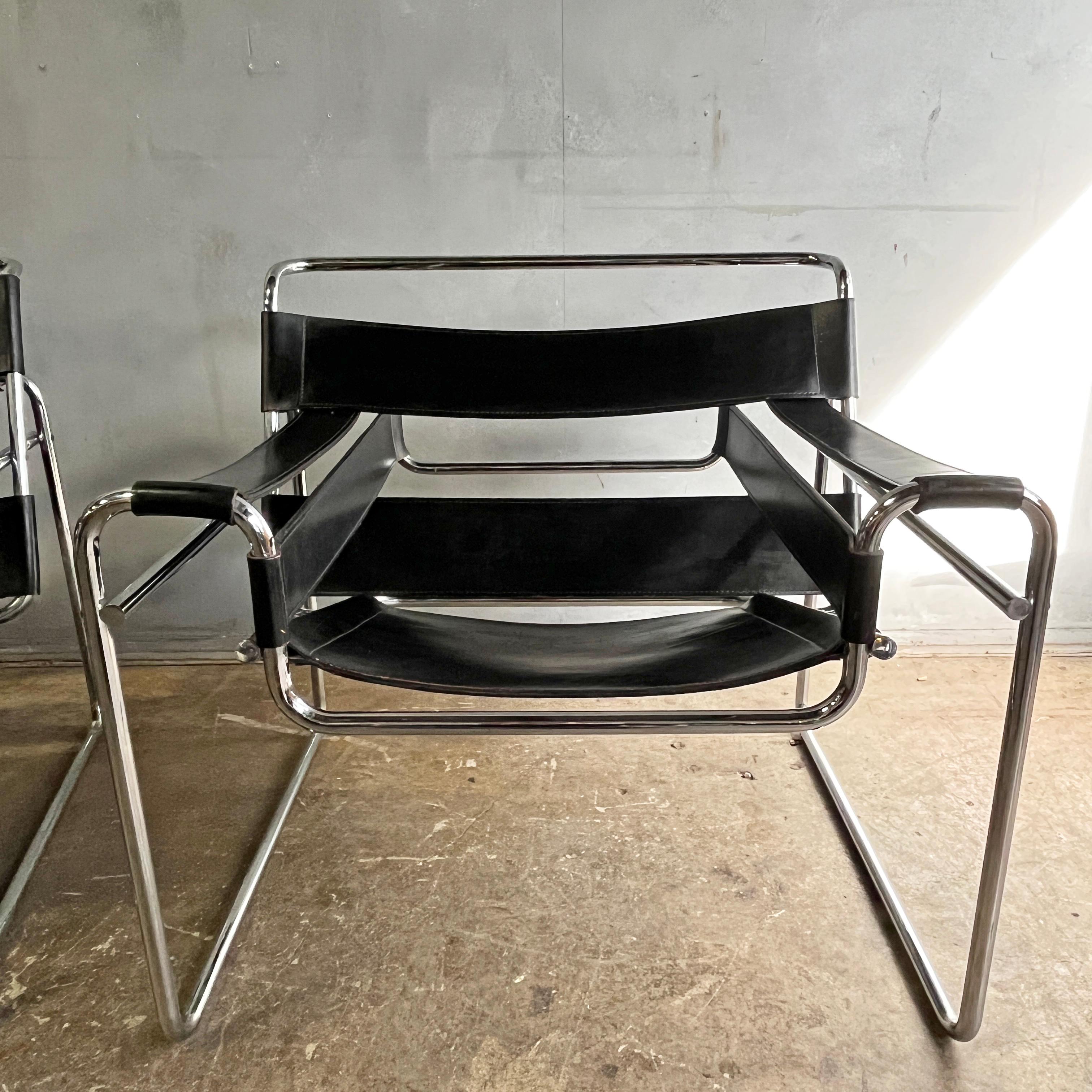 Midcentury Wassily Chairs for Knoll 2
