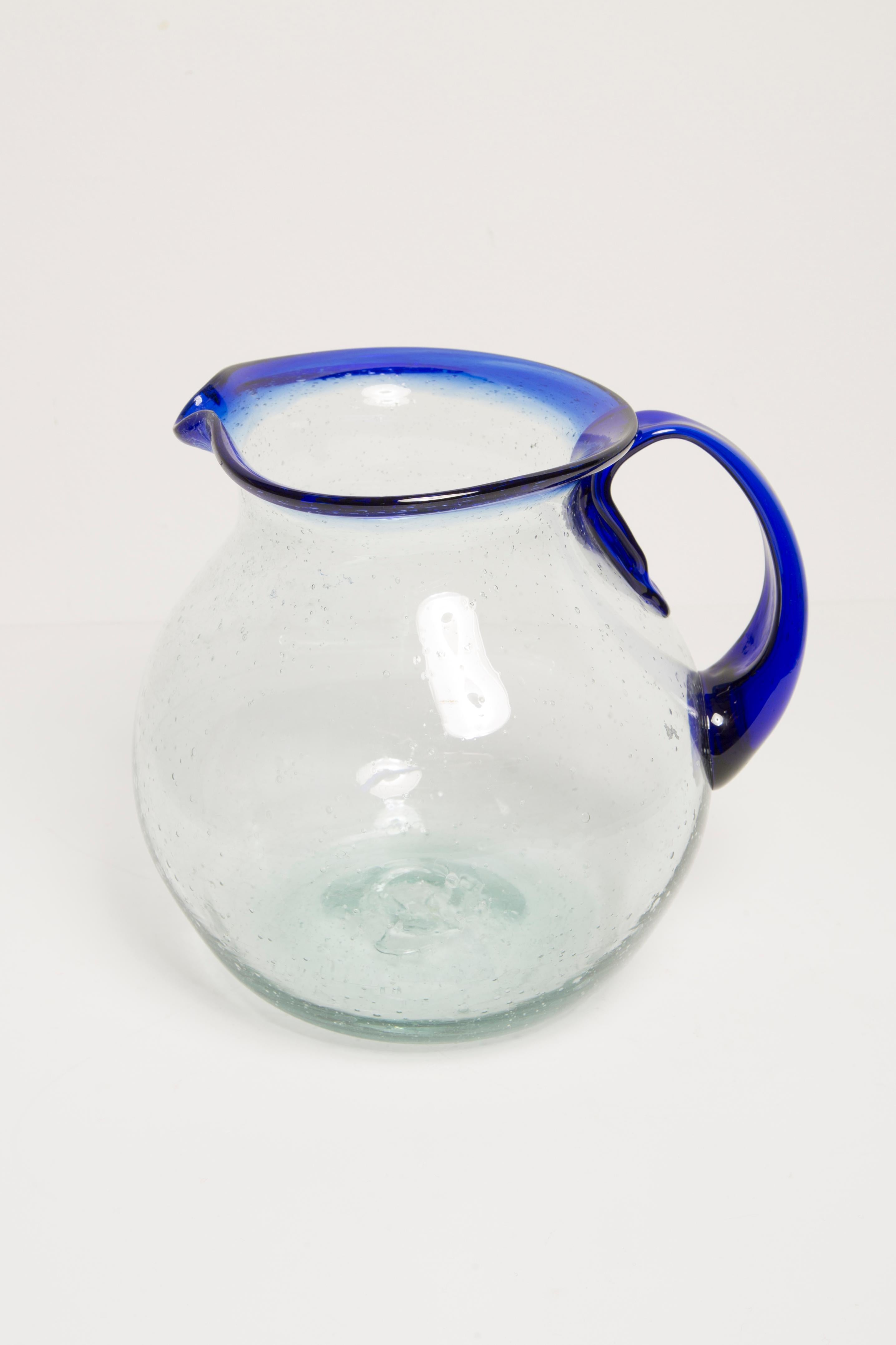 Danish Mid-Century Water or Juice Pot, Pitcher, Glass, Europe, 1960s