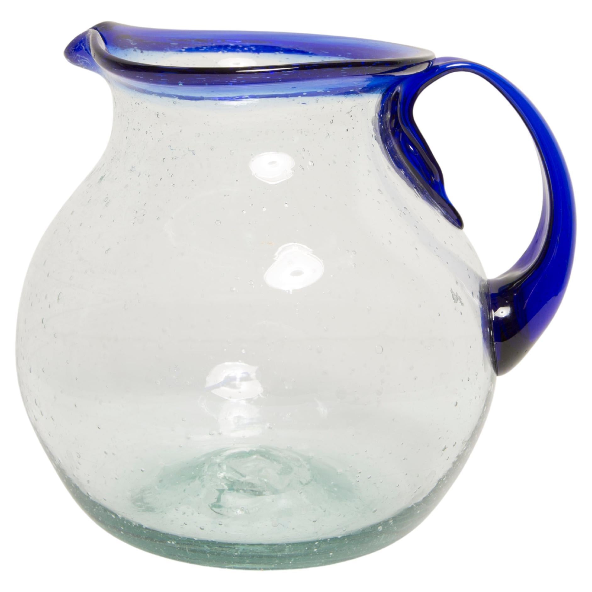 Mid-Century Water or Juice Pot, Pitcher, Glass, Europe, 1960s