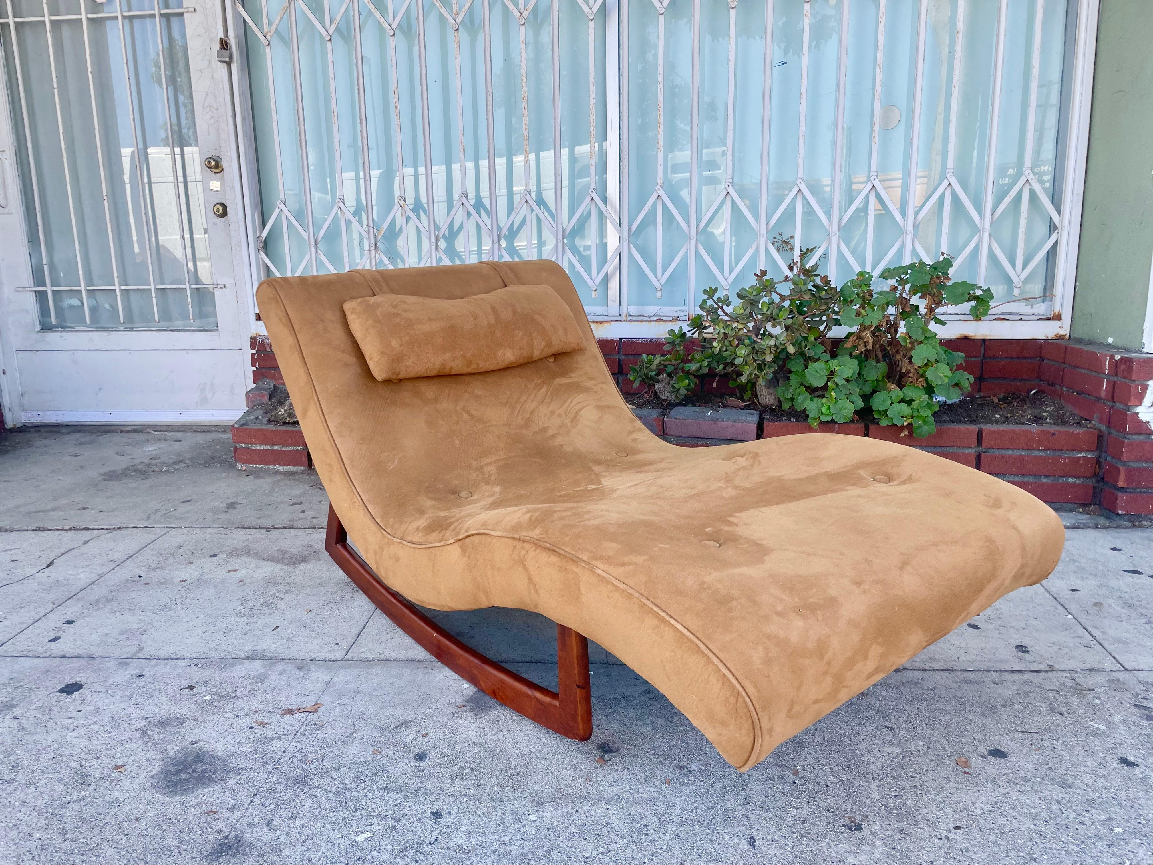 Midcentury Wave Rocking Chair Styled After Adrian Pearsall 3