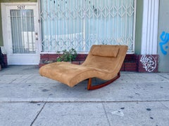 Midcentury Wave Rocking Chair Styled After Adrian Pearsall