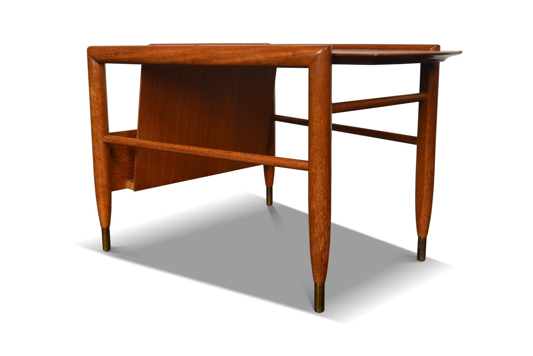 Origin: USA
Designer: John Keal
Manufacturer: Brown + Saltman
Era: 1960s
Materials: Mahogany
Measurements: 23? wide x 29? deep x 19? tall

Condition: In excellent original condition with typical wear for their vintage. Price includes