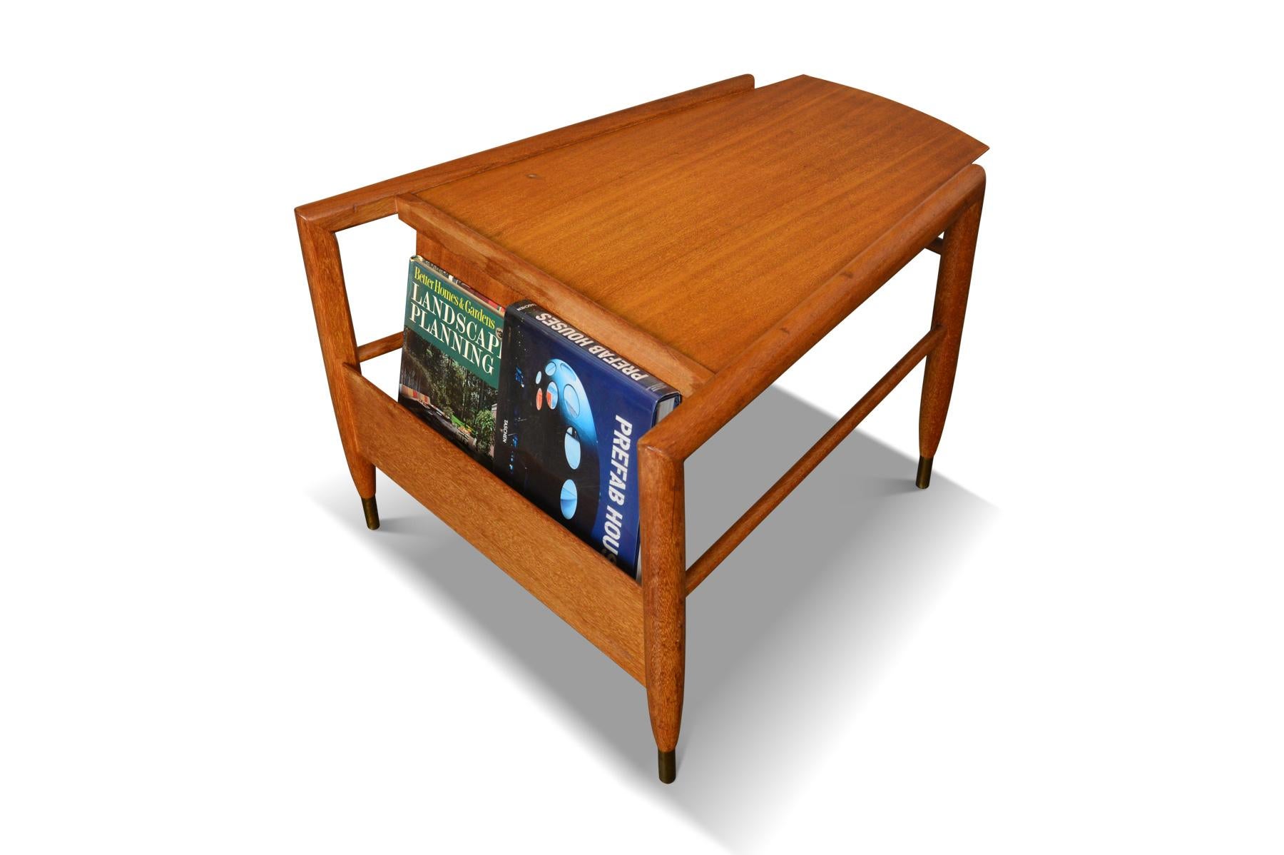 20th Century Mid-Century Wedge Table by John Keal for Brown Saltman