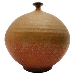 Jarrón de hierba de mediados de siglo