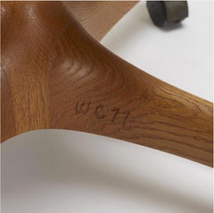 Midcentury Wendell Castle Quinn Reading Desk stool