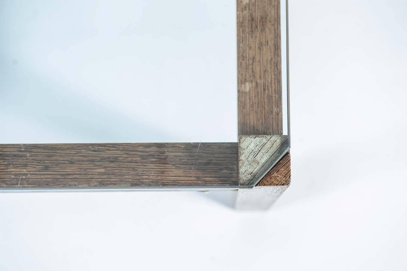 Verre Table basse wengé mi-siècle avec plateau en verre de Kho Liang Ie pour Artifort en vente