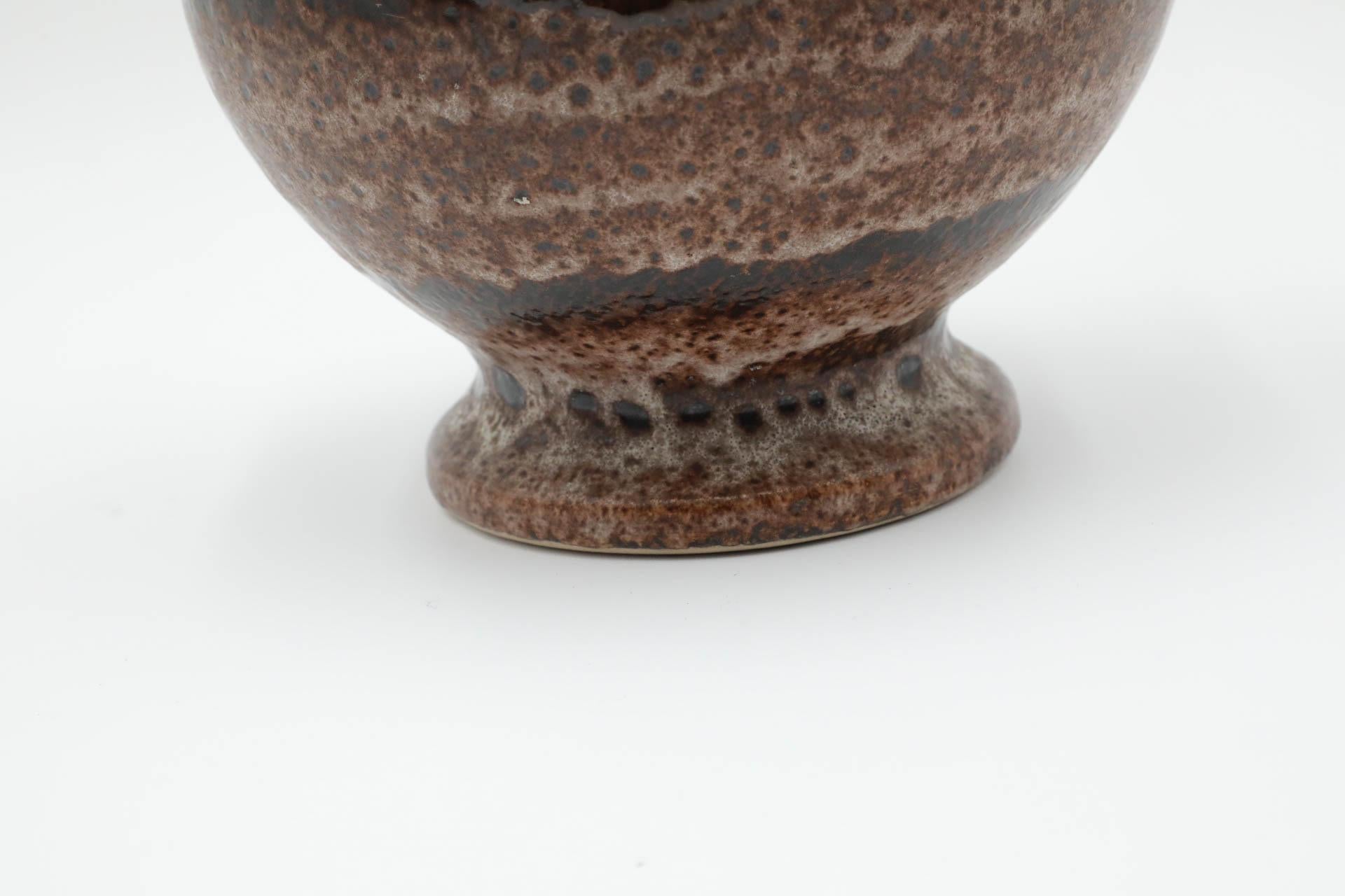 Westdeutscher Keramikkrug oder Vase aus der Mitte des Jahrhunderts im Angebot 7