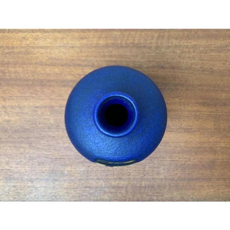 20th Century Mid-Century West German Minimalist Pottery WGP Vase from Ruscha, 1960s For Sale