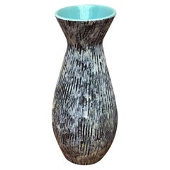 Mid-Century West German Pottery Vase, 1960er Jahre