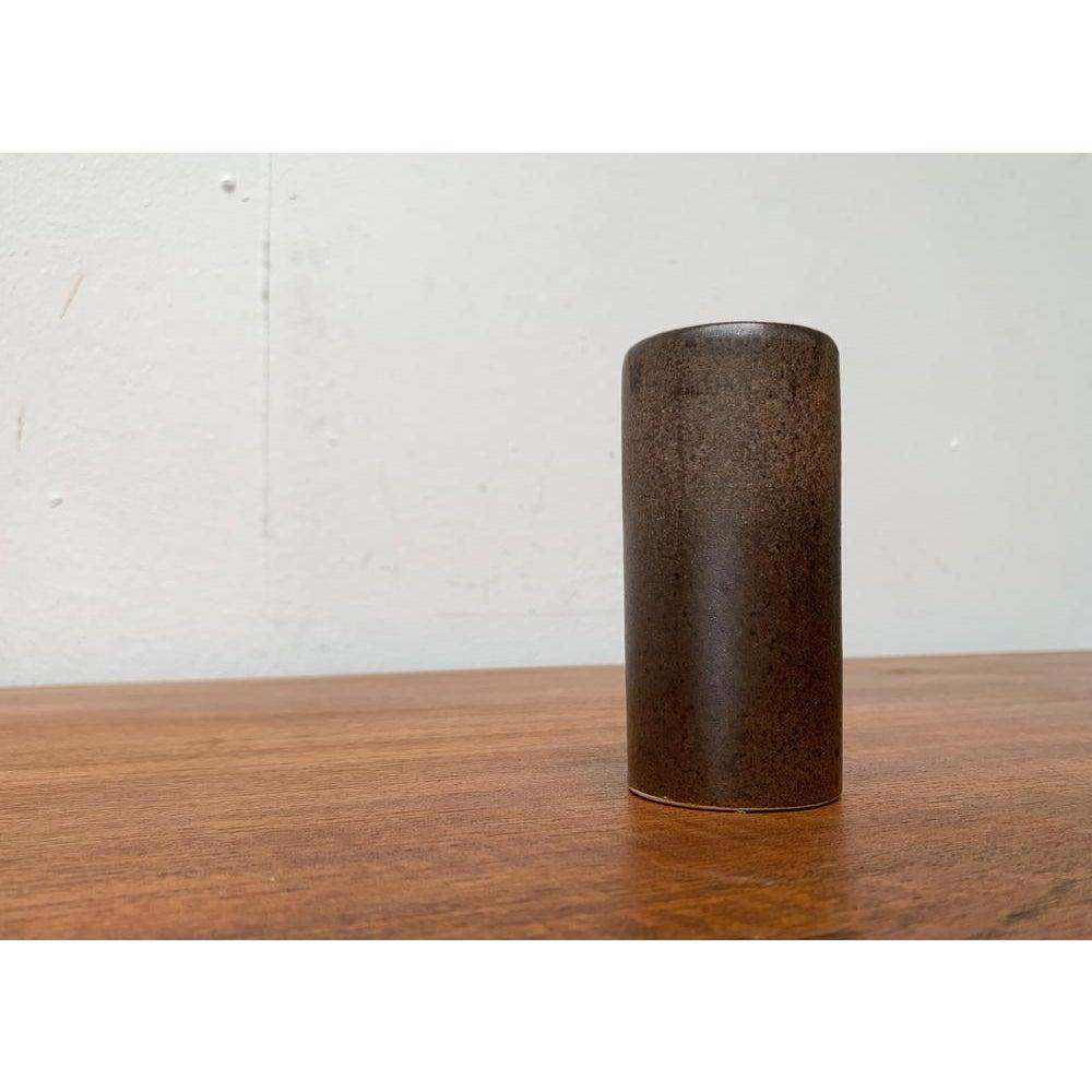 Mid-Century West German Pottery WGP Brutalist Vase from Silberdistel, 1960s For Sale 4