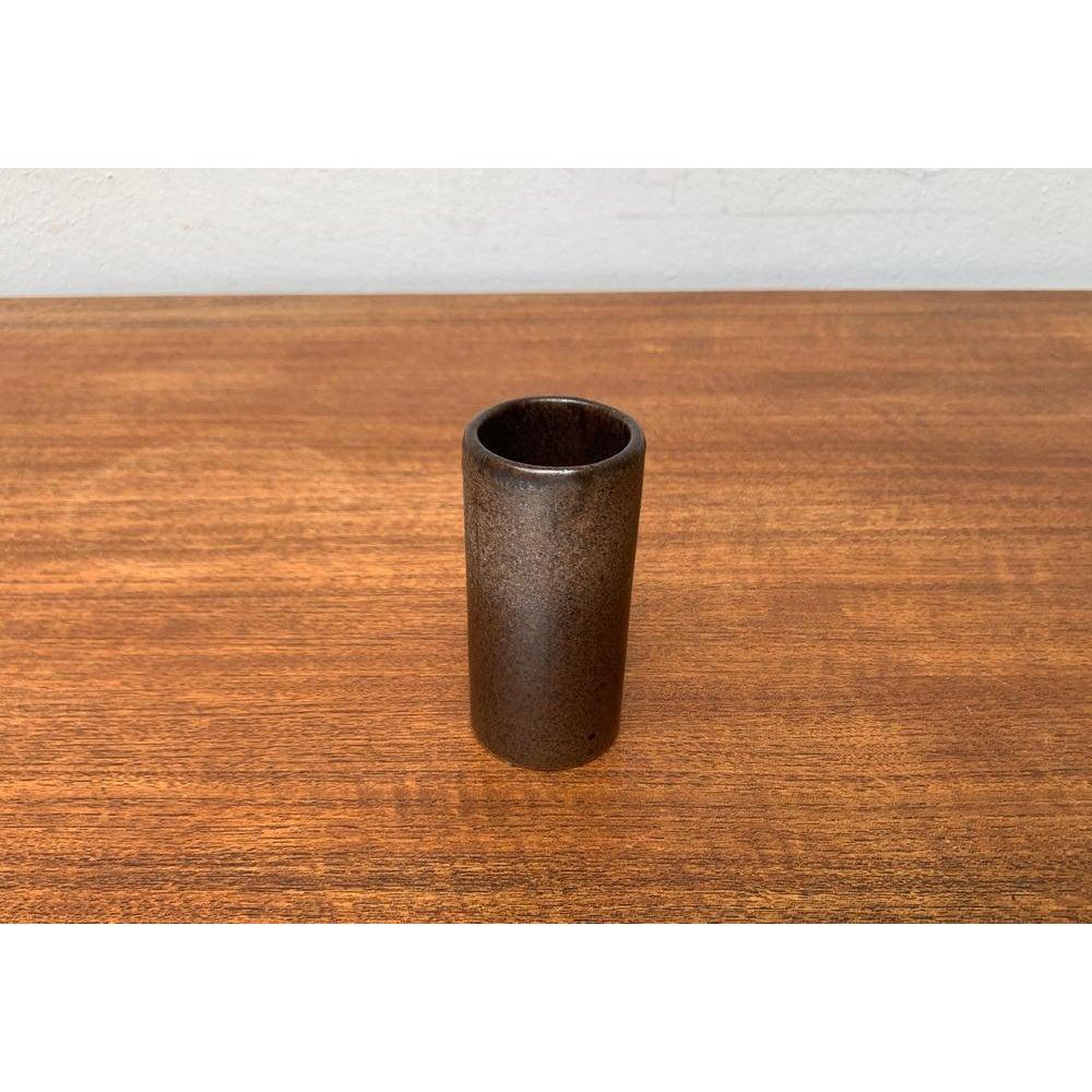 Mid-Century West German Pottery WGP Brutalist Vase from Silberdistel, 1960s, in Very Good conditions. Designed 1960 to 1969 official proof of authenticity such as vintage catalogs, designer records.

Additional information:
Materials: Ceramic
Style: