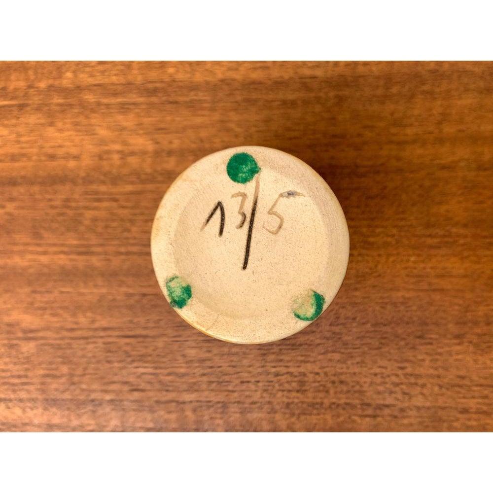 Mid-Century West German Pottery WGP Brutalist Vase from Silberdistel, 1960s For Sale 3