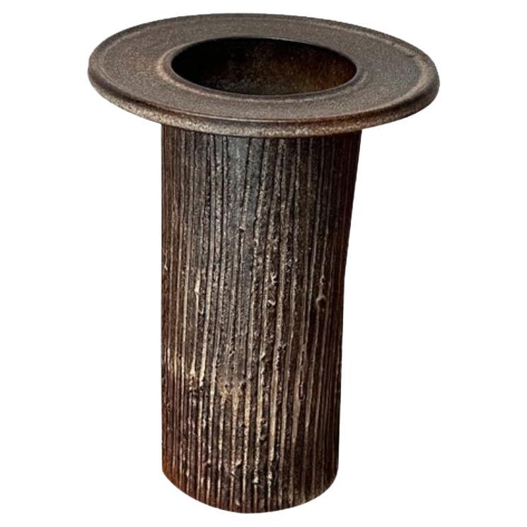Mid-Century West German Pottery WGP Brutalist Vase from Silberdistel, 1960s