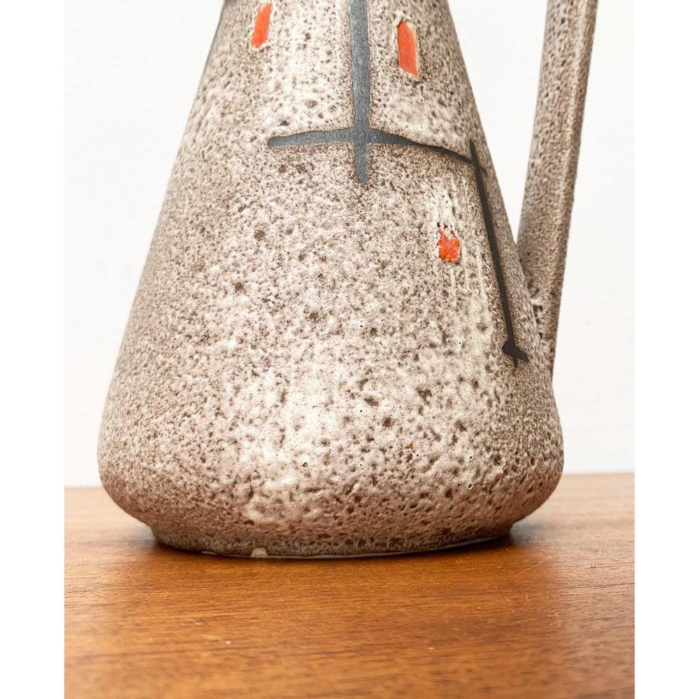 Vaso a caraffa WGP in ceramica della West German Pottery di Scheurich, 1960 in vendita 4