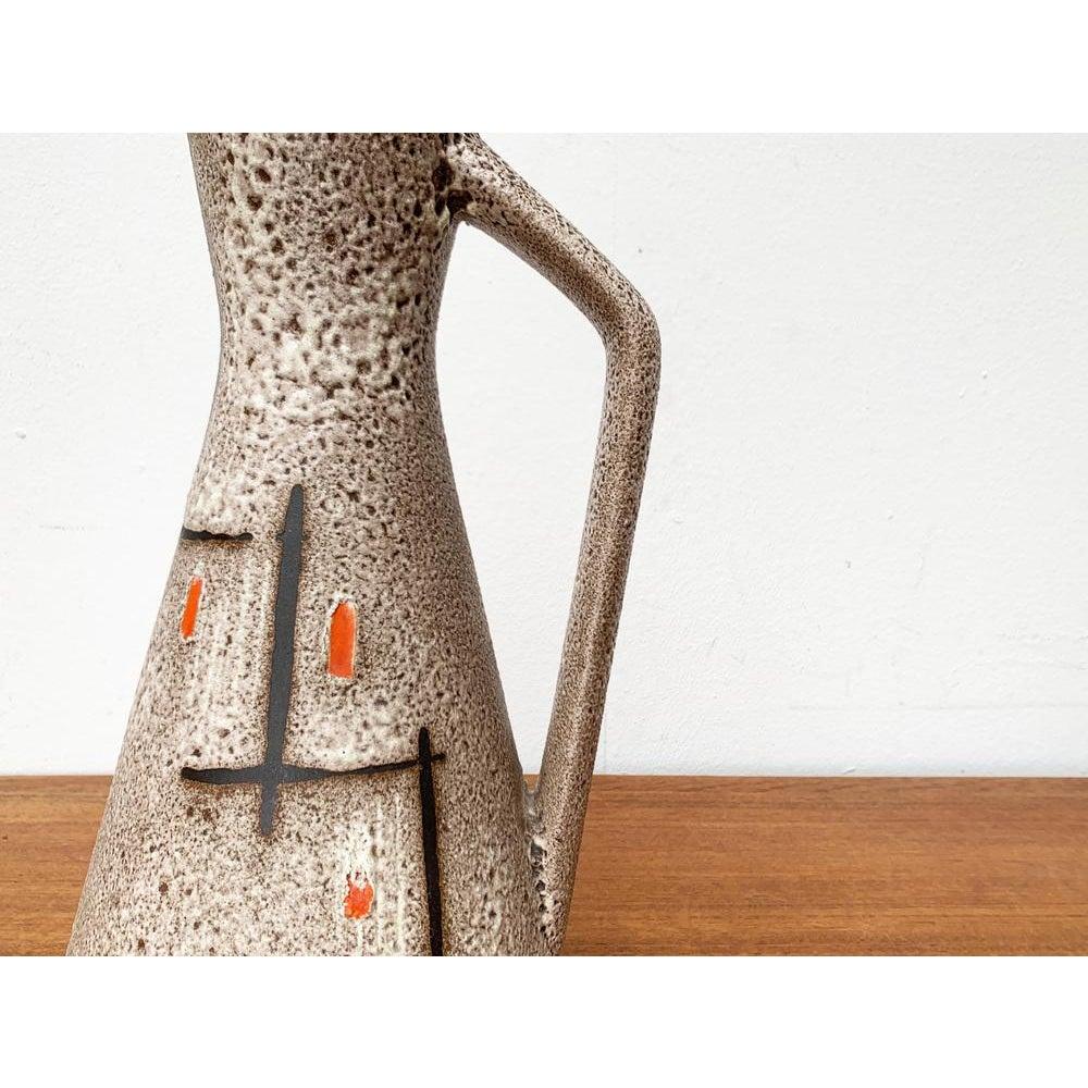 Vaso a caraffa WGP in ceramica della West German Pottery di Scheurich, 1960 in vendita 1