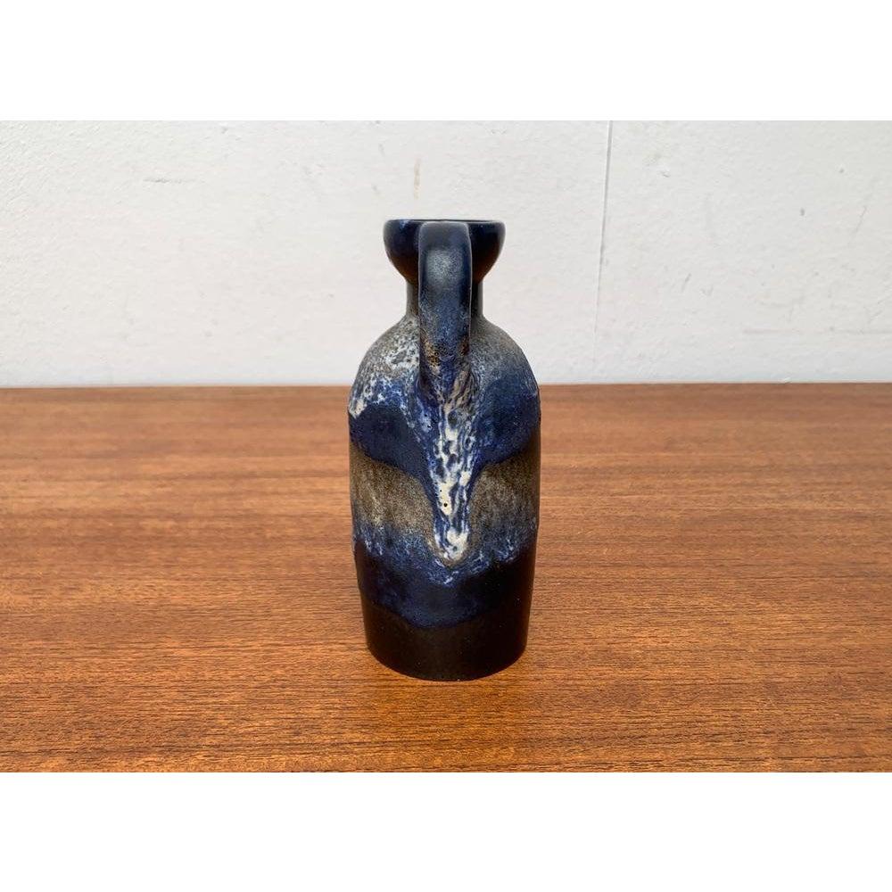 Mid-Century moderno Vaso a caraffa in ceramica West German Pottery WGP Fat Lava di Ruscha, 1960, metà secolo in vendita
