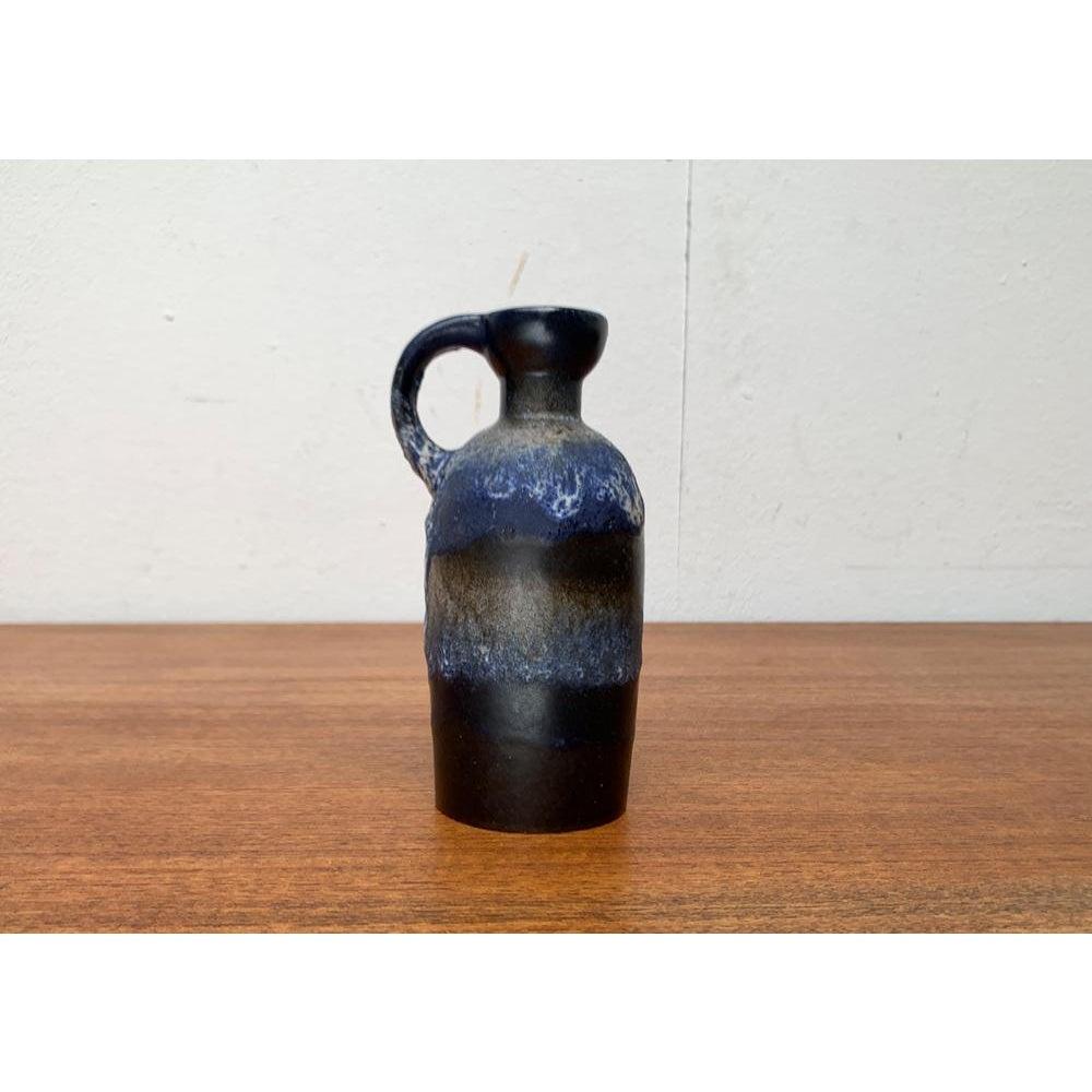 XX secolo Vaso a caraffa in ceramica West German Pottery WGP Fat Lava di Ruscha, 1960, metà secolo in vendita