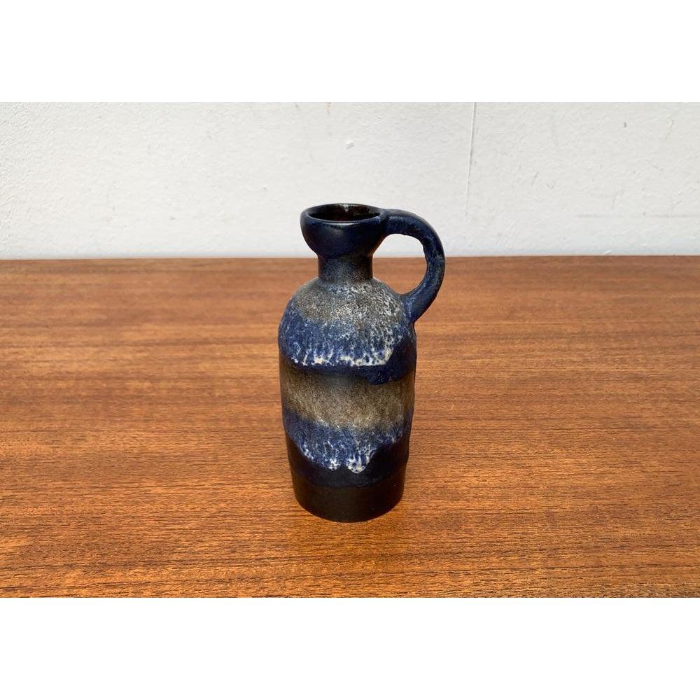 Ceramica Vaso a caraffa in ceramica West German Pottery WGP Fat Lava di Ruscha, 1960, metà secolo in vendita