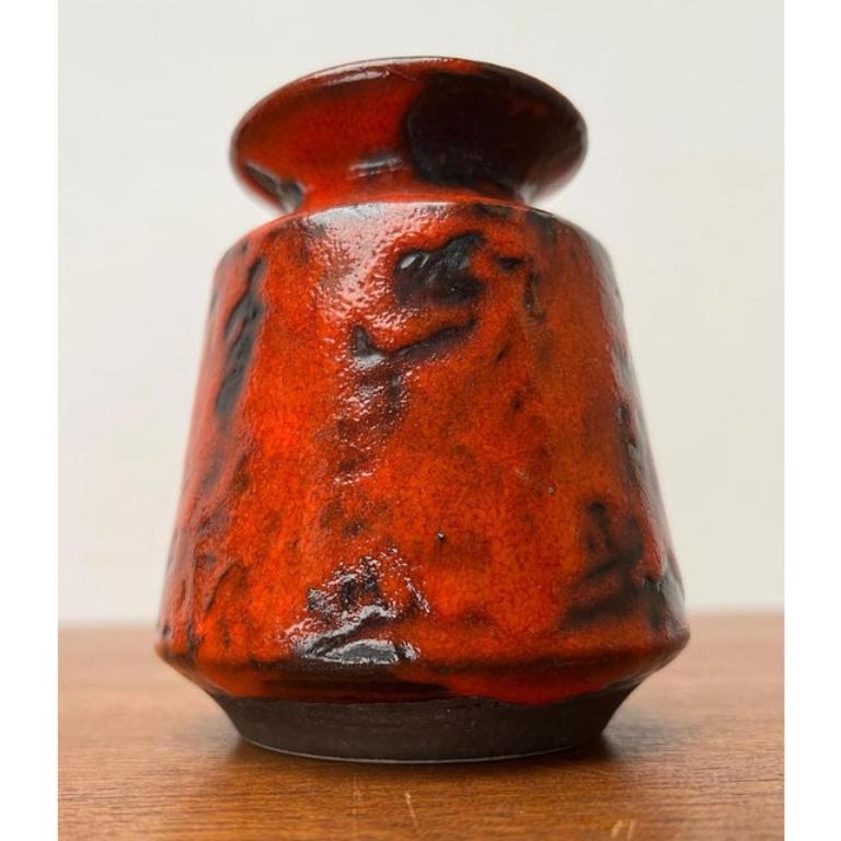 Jarrón de Lava Grasa WGP de la West German Pottery de mediados de siglo, Ilkra Edelkeramik, años 60 en venta 3
