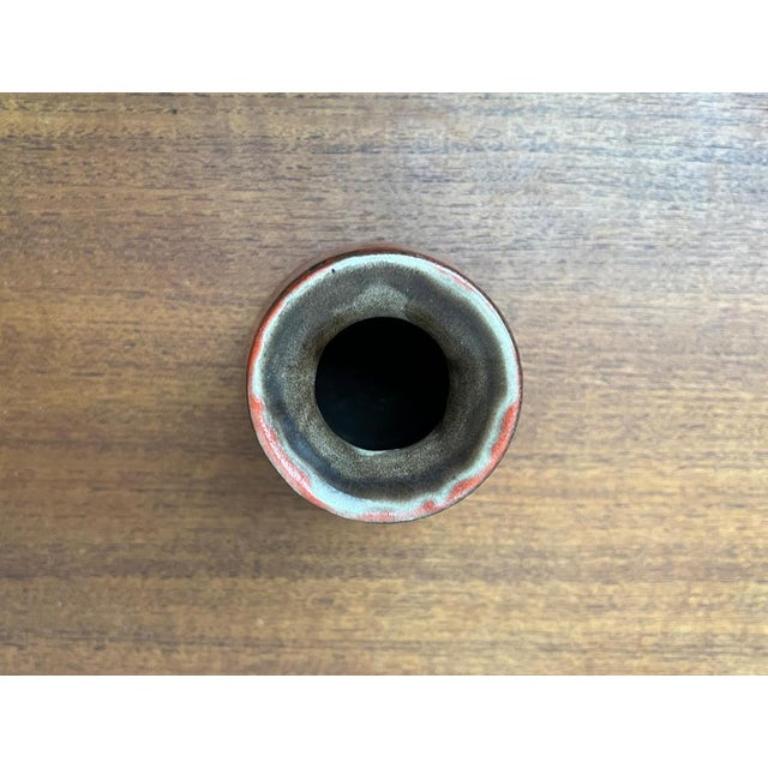Jarrón de Lava Grasa WGP de la West German Pottery de mediados de siglo, Ilkra Edelkeramik, años 60 siglo XX en venta