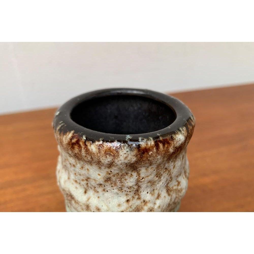 Mid-Century moderno Vaso in ceramica West German Pottery WGP Fat Lava di Jopeko, 1960, metà secolo in vendita