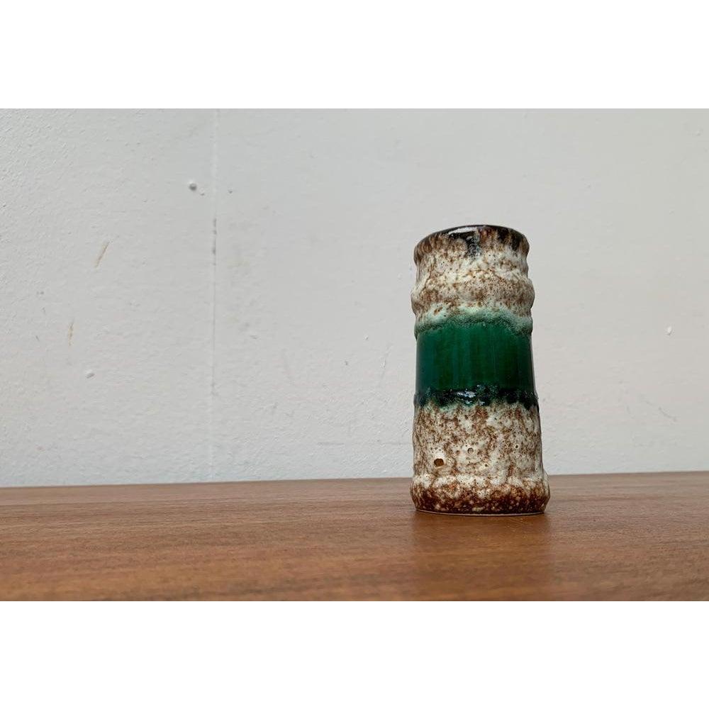 Vaso in ceramica West German Pottery WGP Fat Lava di Jopeko, 1960, metà secolo in vendita 1